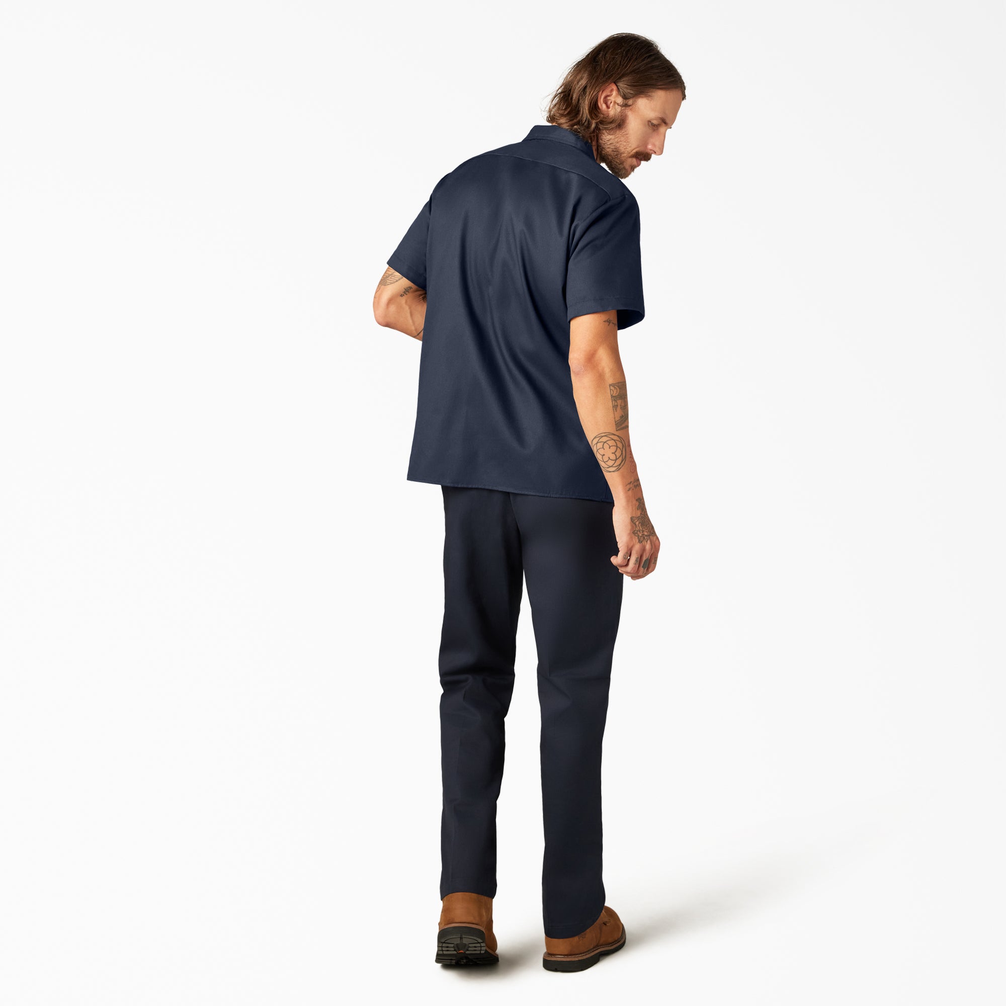 FLEX Slim Fit Short Sleeve Work Shirt - 图片 6