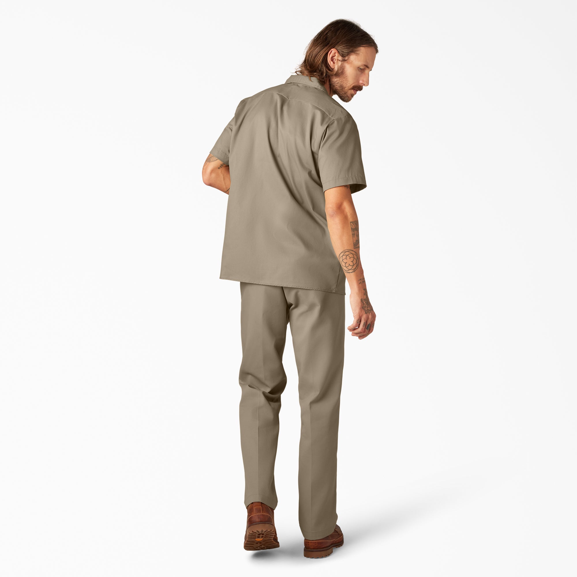 FLEX Slim Fit Short Sleeve Work Shirt - 图片 6