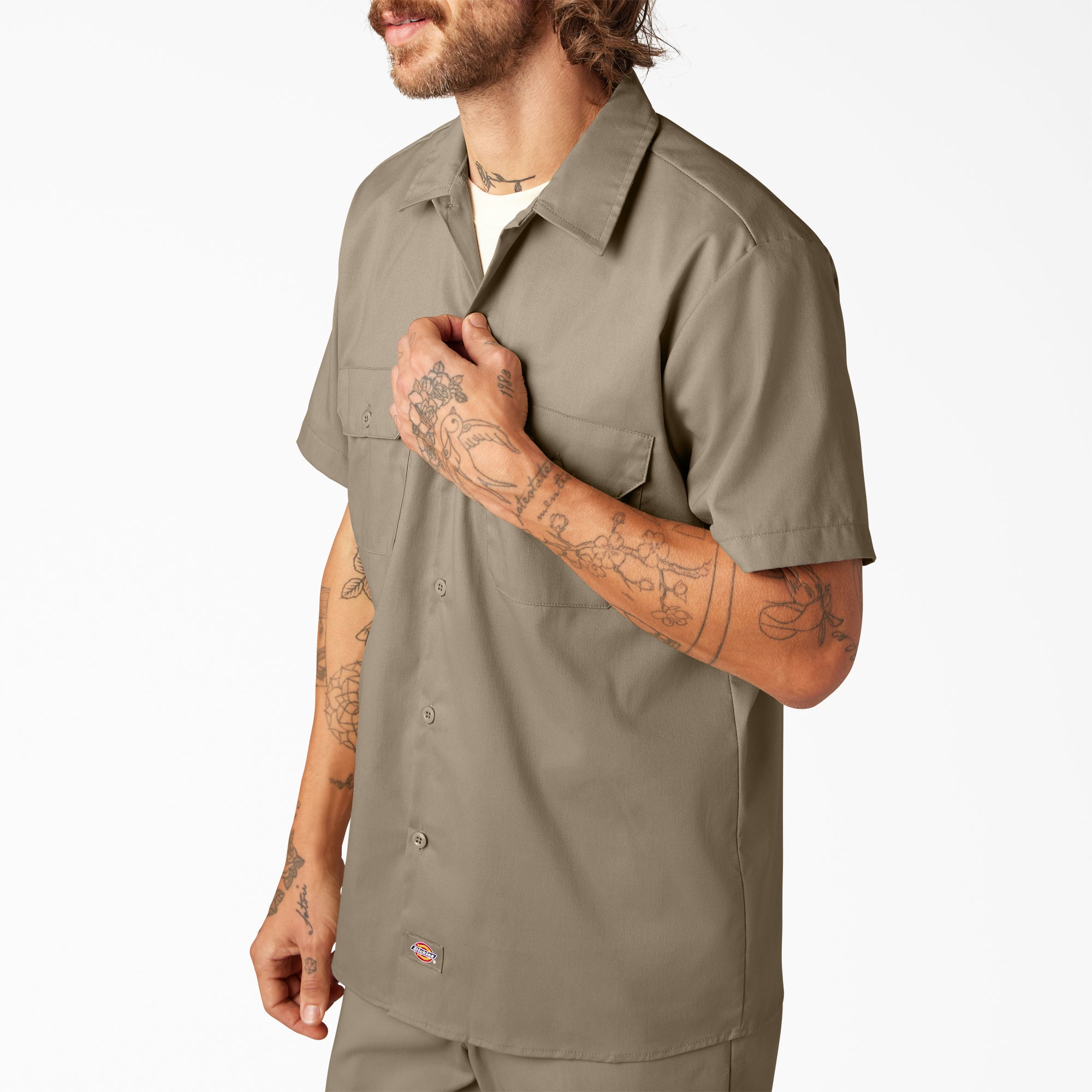 FLEX Slim Fit Short Sleeve Work Shirt - 图片 8