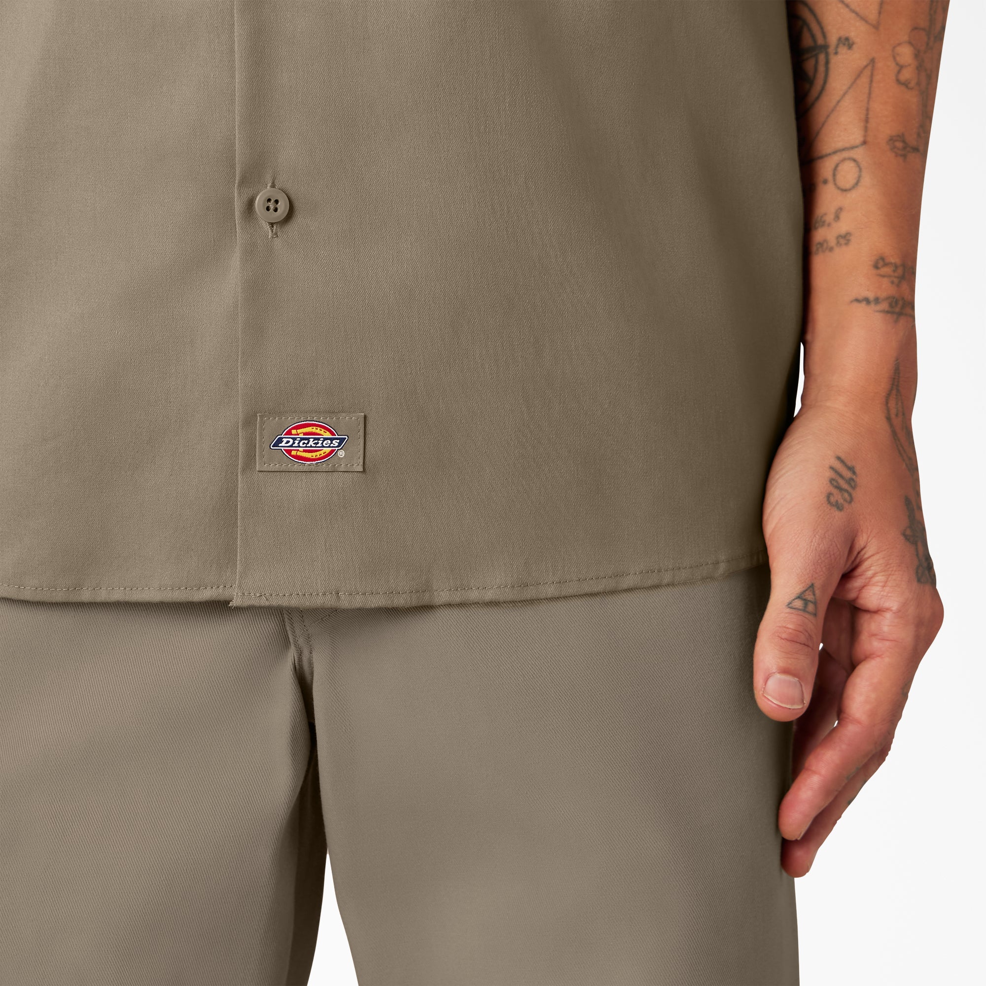 FLEX Slim Fit Short Sleeve Work Shirt - 图片 9