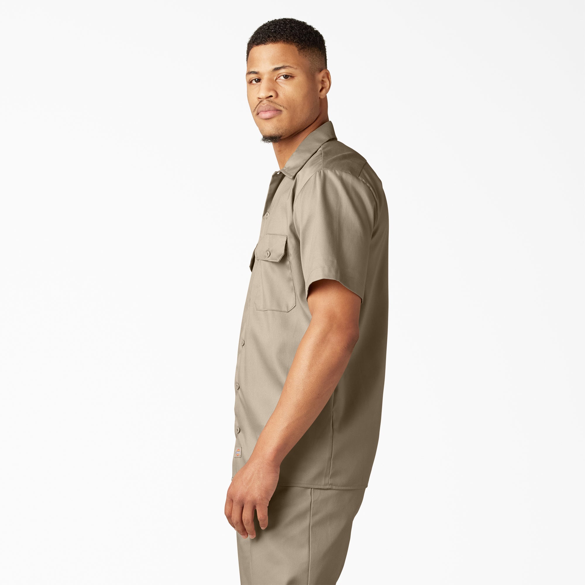 FLEX Relaxed Fit Short Sleeve Work Shirt - 图片 3