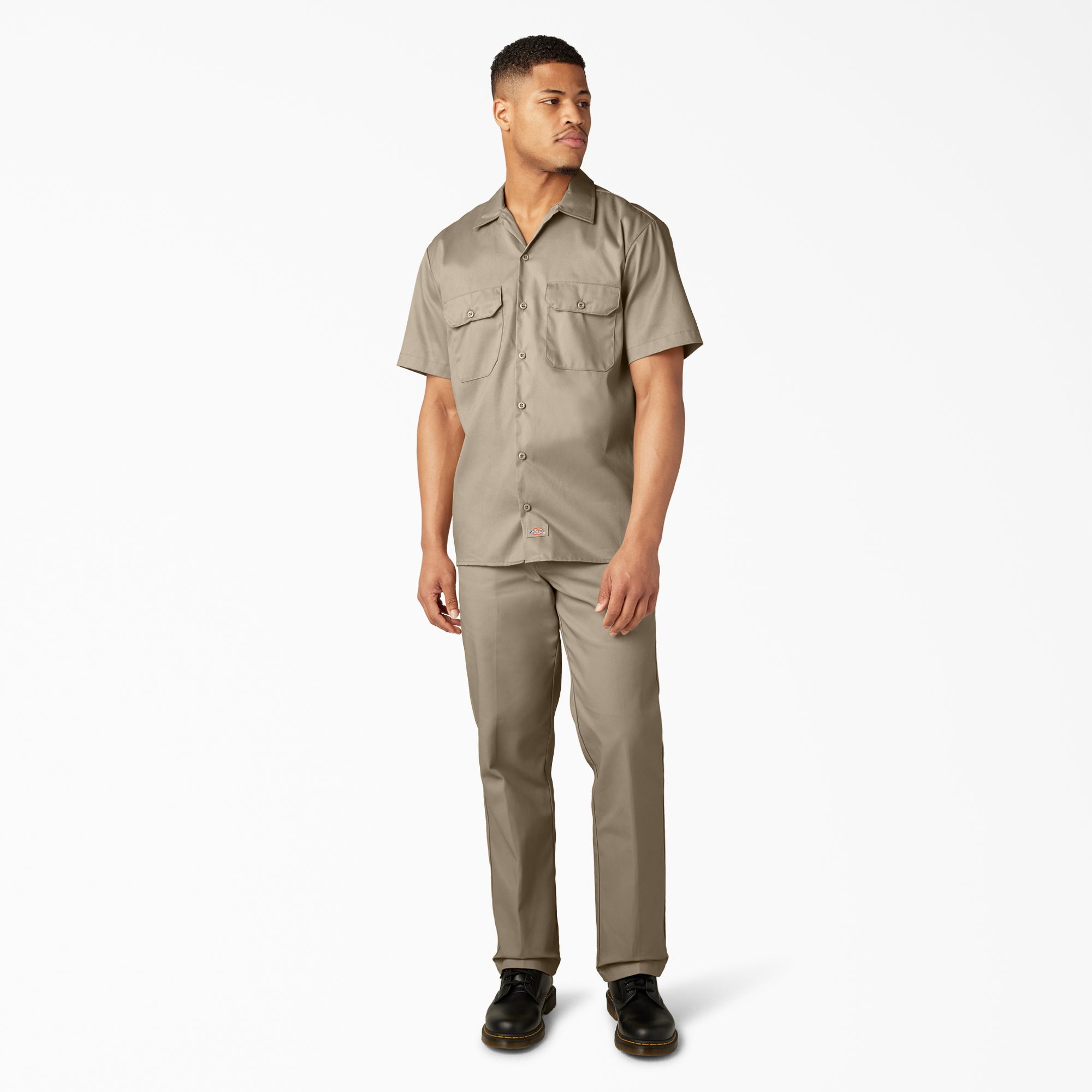 FLEX Relaxed Fit Short Sleeve Work Shirt - 图片 5