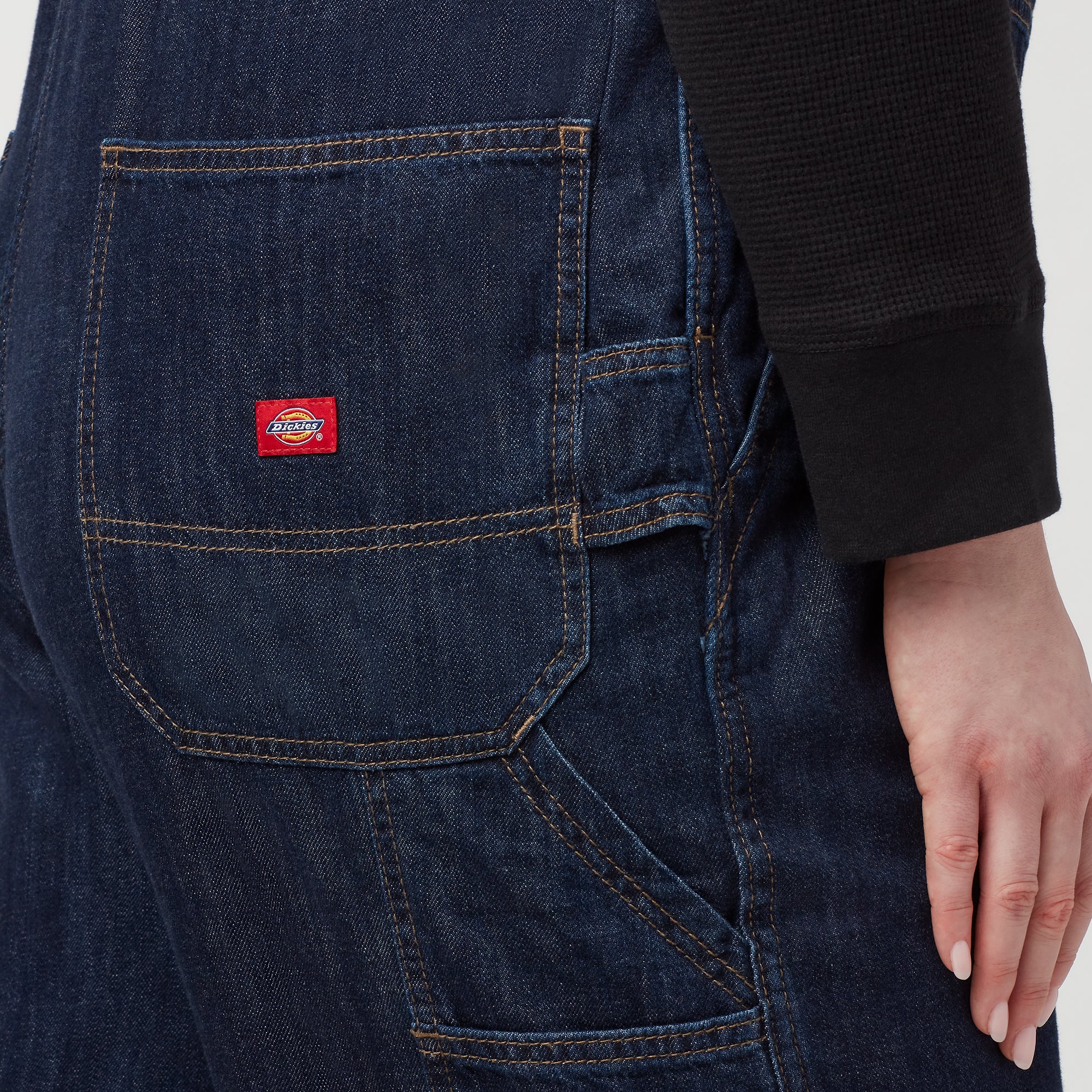 Women's Plus Relaxed Fit Bib Overalls - 图片 6