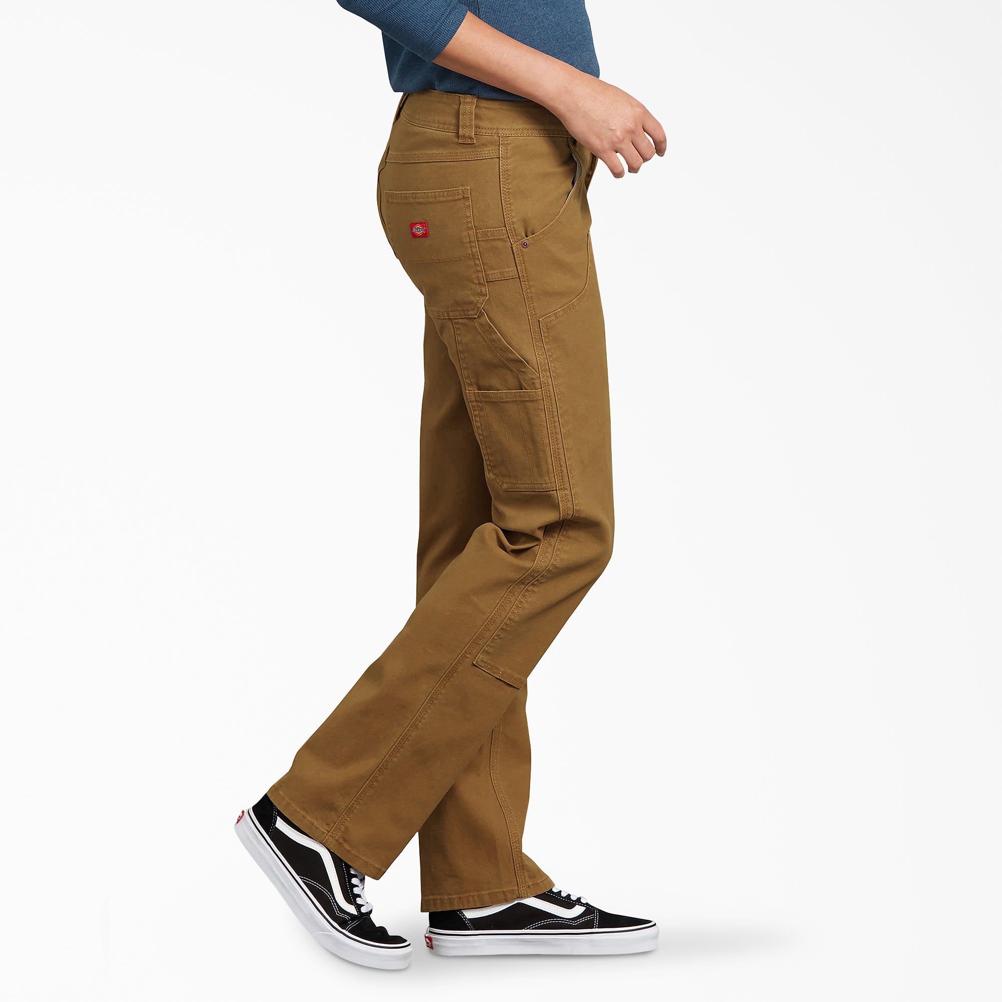 Women's FLEX Relaxed Fit Duck Carpenter Pants - 图片 3