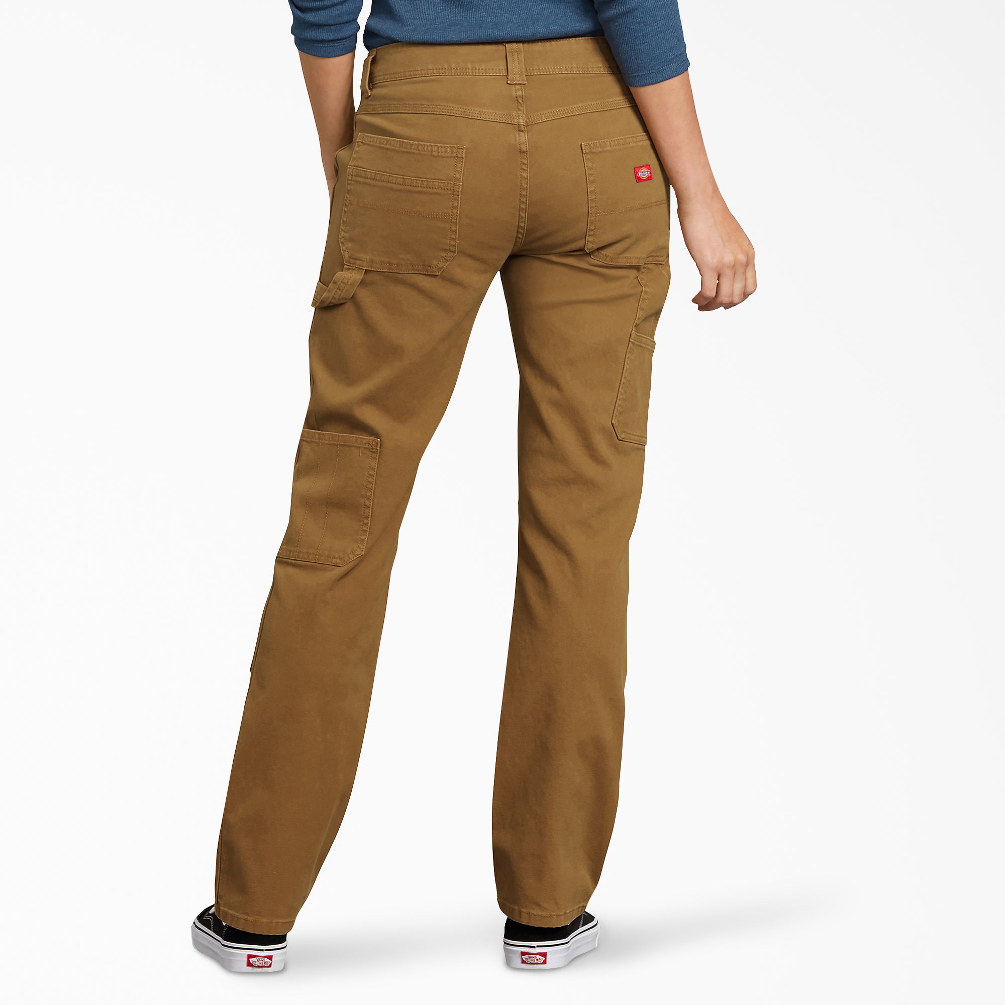 Women's FLEX Relaxed Fit Duck Carpenter Pants - 图片 2