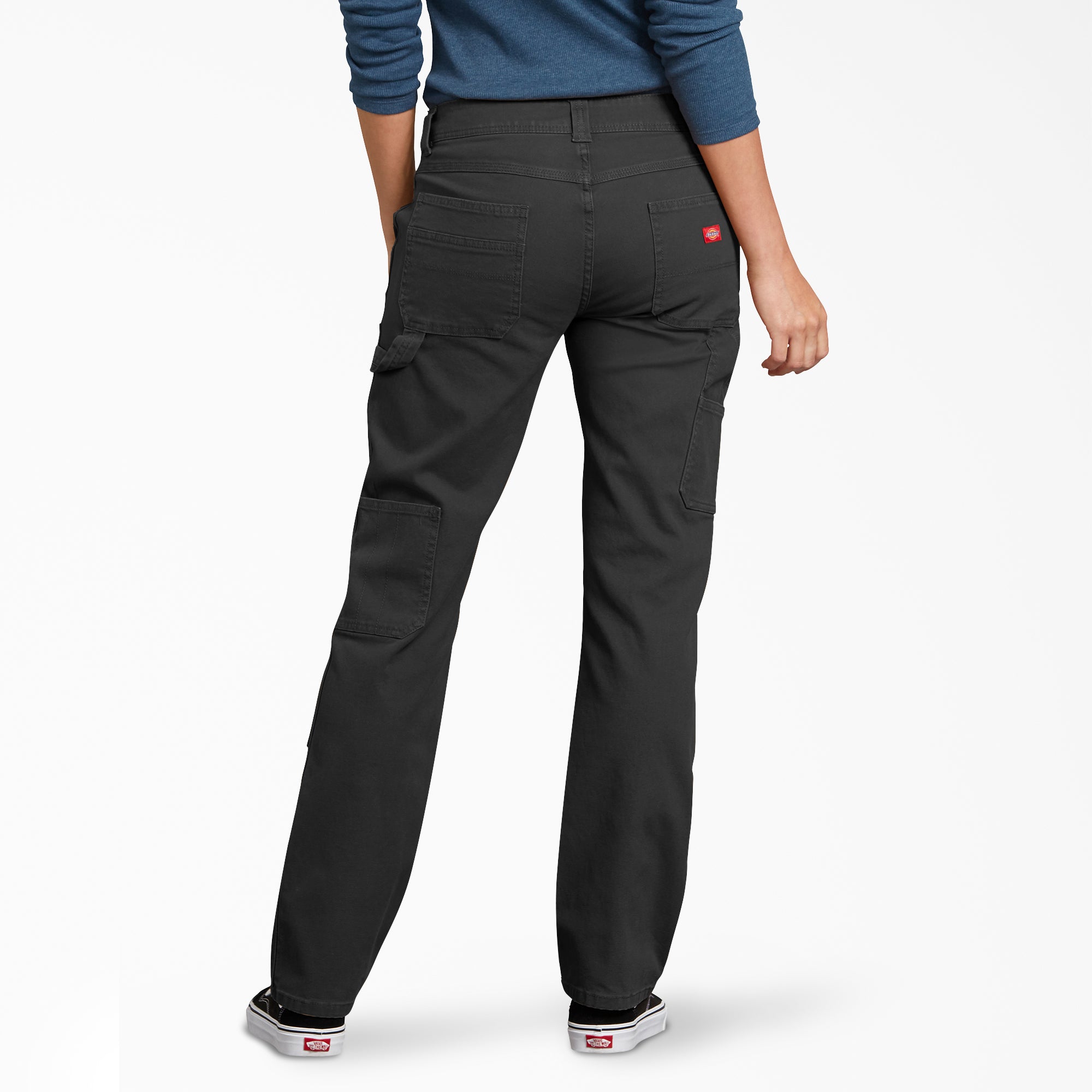 Women's FLEX Relaxed Fit Duck Carpenter Pants - 图片 2
