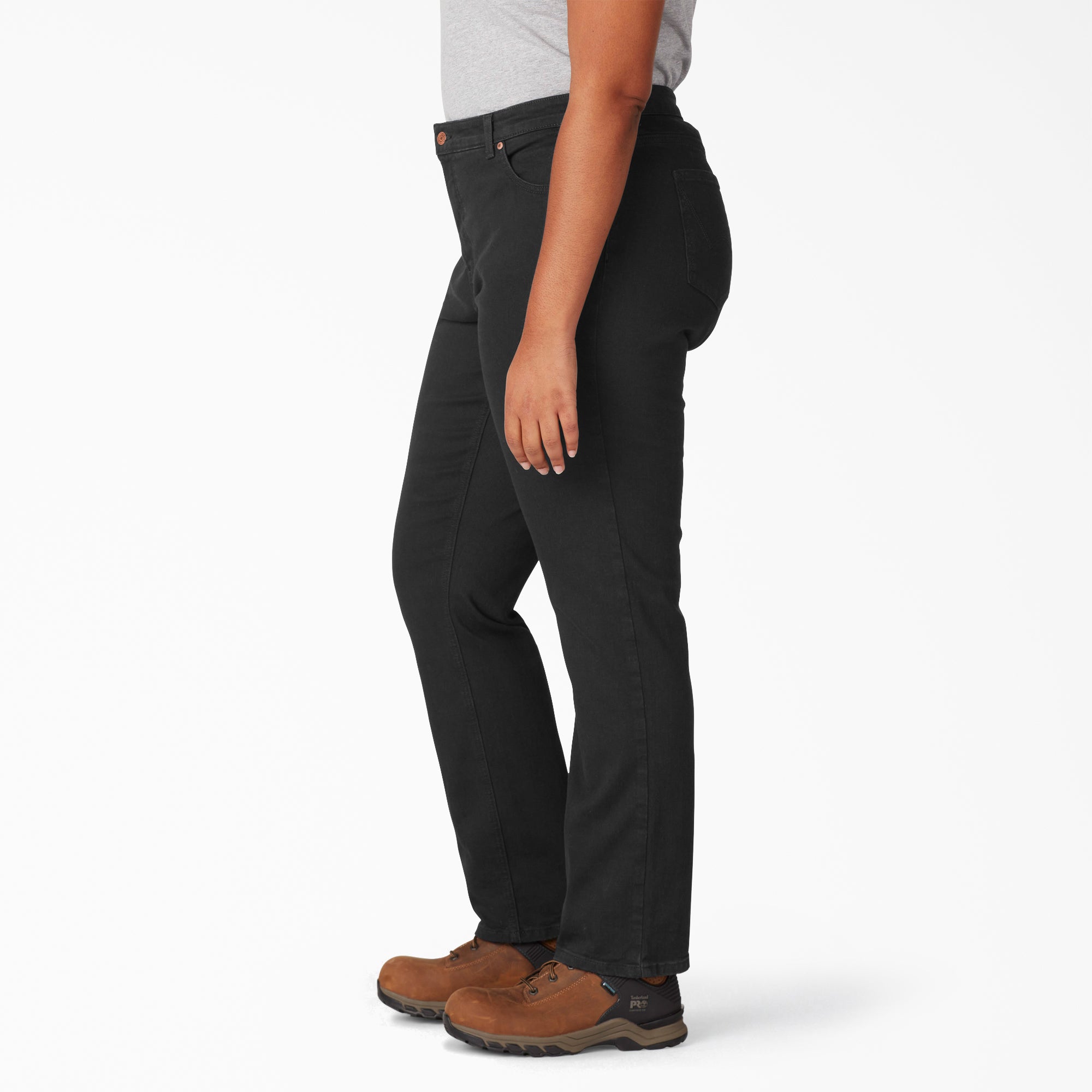Women's Plus Perfect Shape Straight Fit Jeans - 图片 3