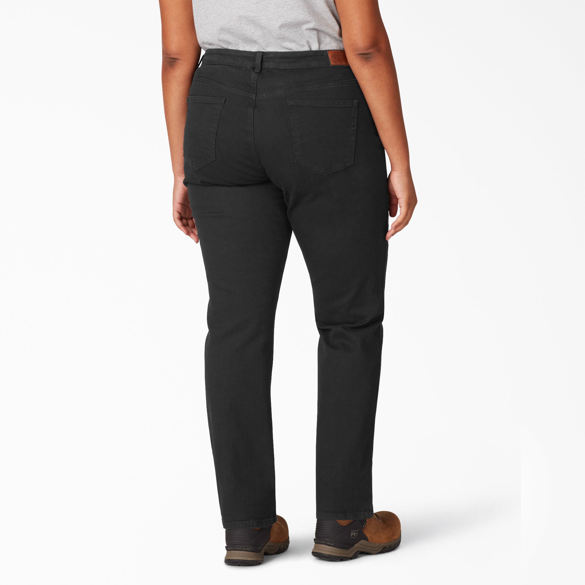 Women's Plus Perfect Shape Straight Fit Jeans - 图片 2