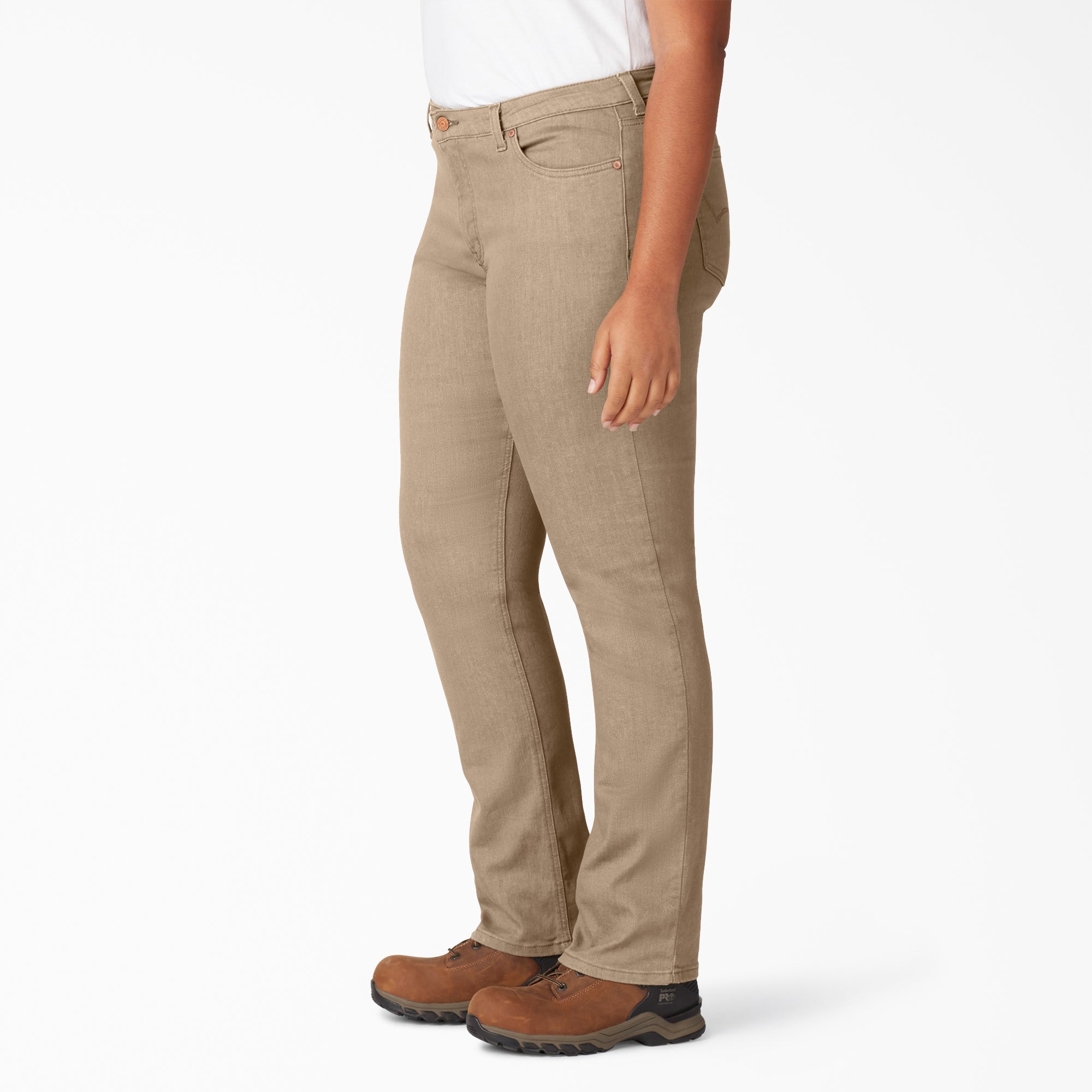 Women's Plus Perfect Shape Straight Fit Jeans - 图片 3