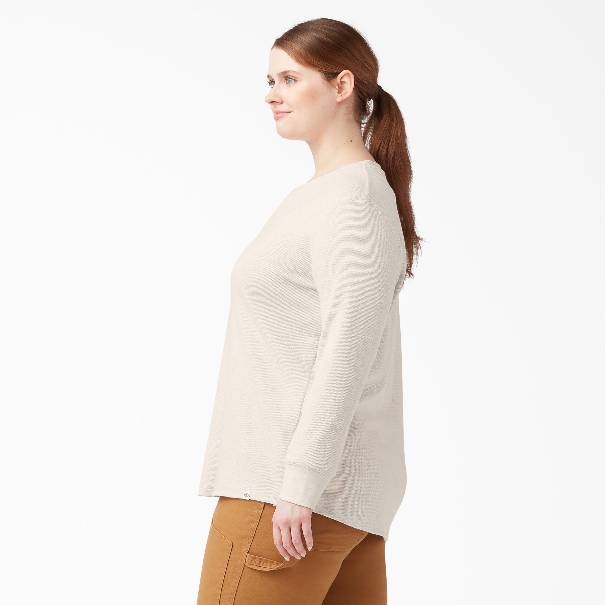 Women's Plus Long Sleeve Thermal Shirt - 图片 3