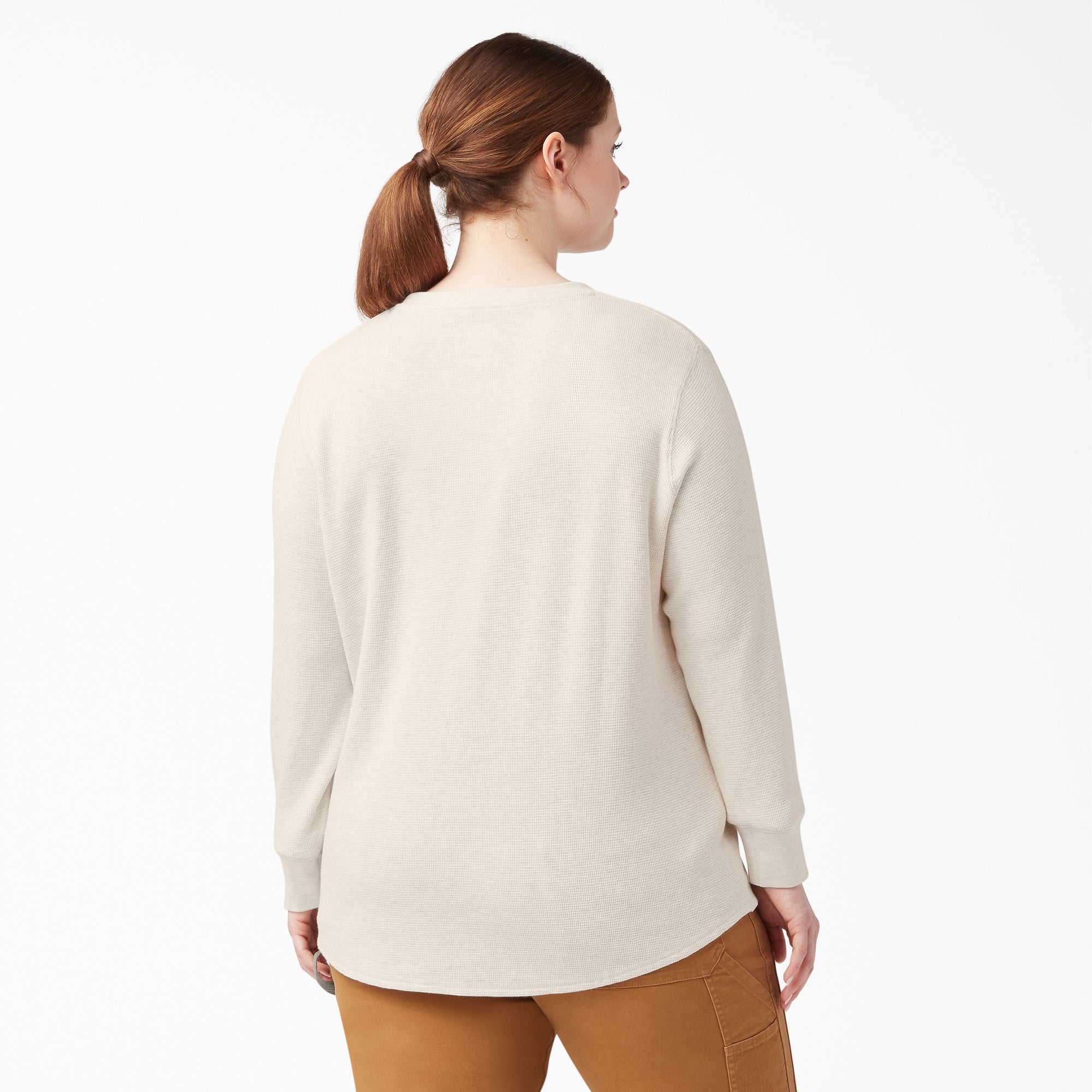 Women's Plus Long Sleeve Thermal Shirt - 图片 2