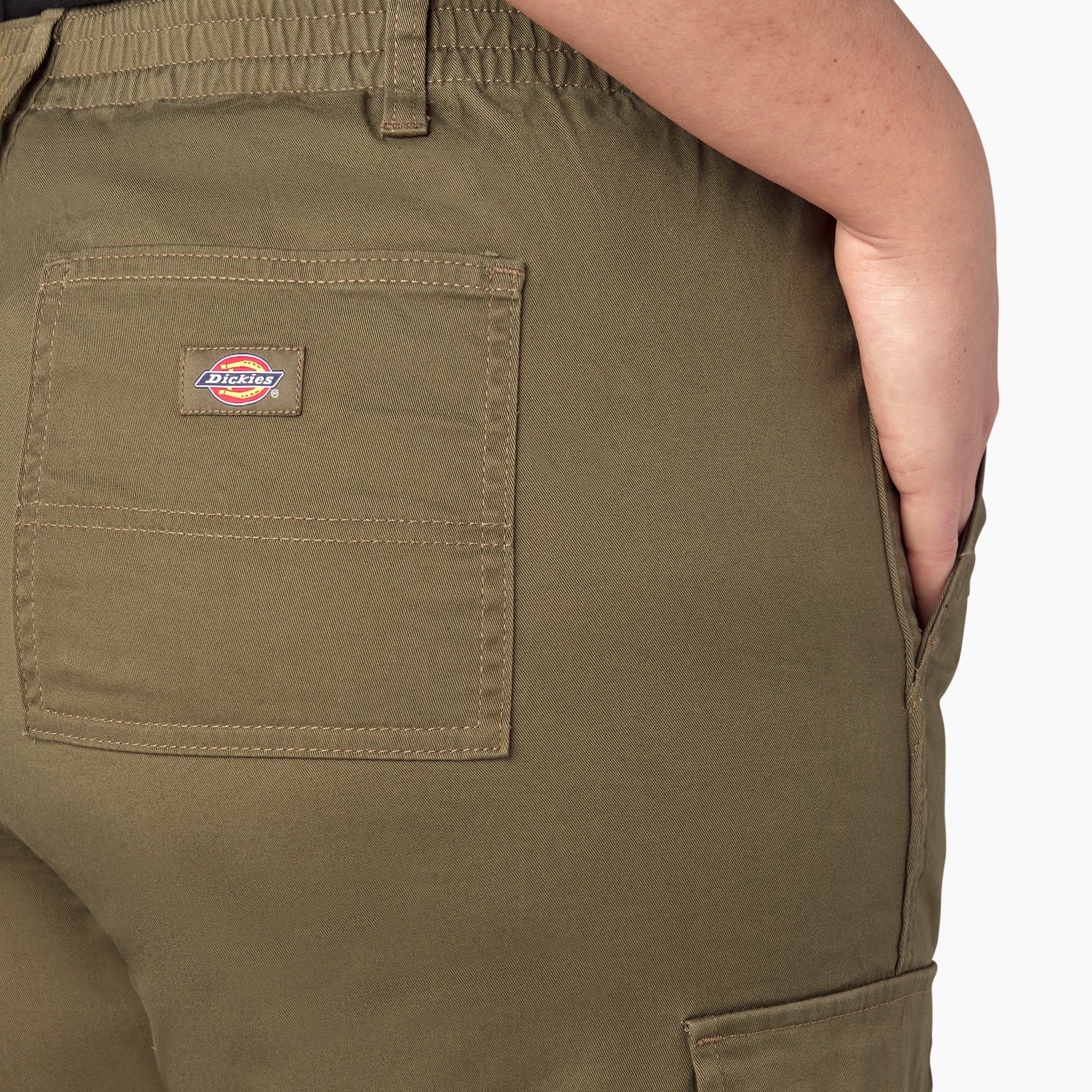 Women's Plus High Rise Fit Cargo Pants - 图片 10