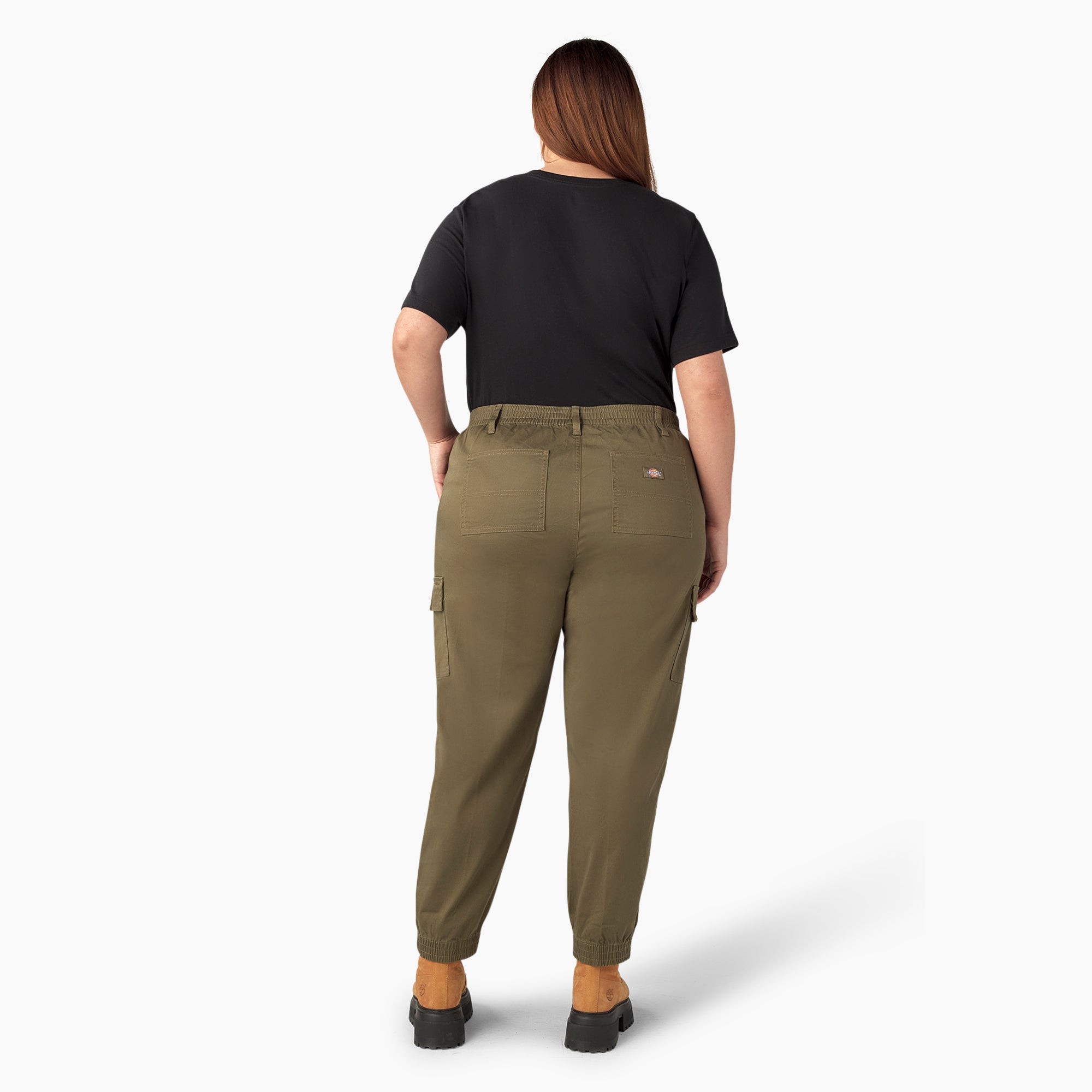 Women's Plus High Rise Fit Cargo Pants - 图片 6