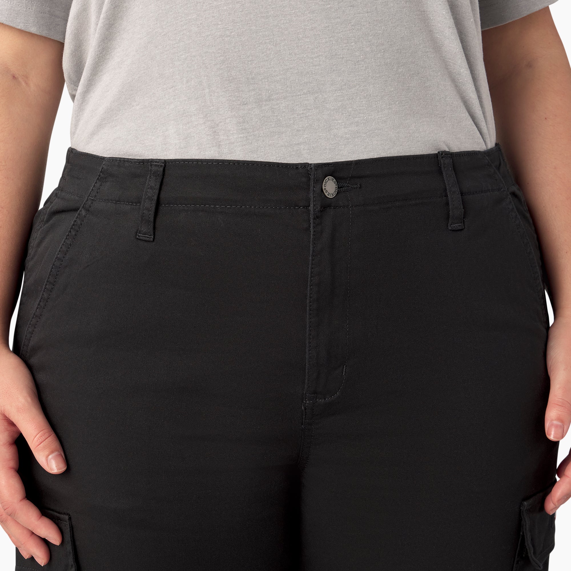 Women's Plus High Rise Fit Cargo Pants - 图片 7