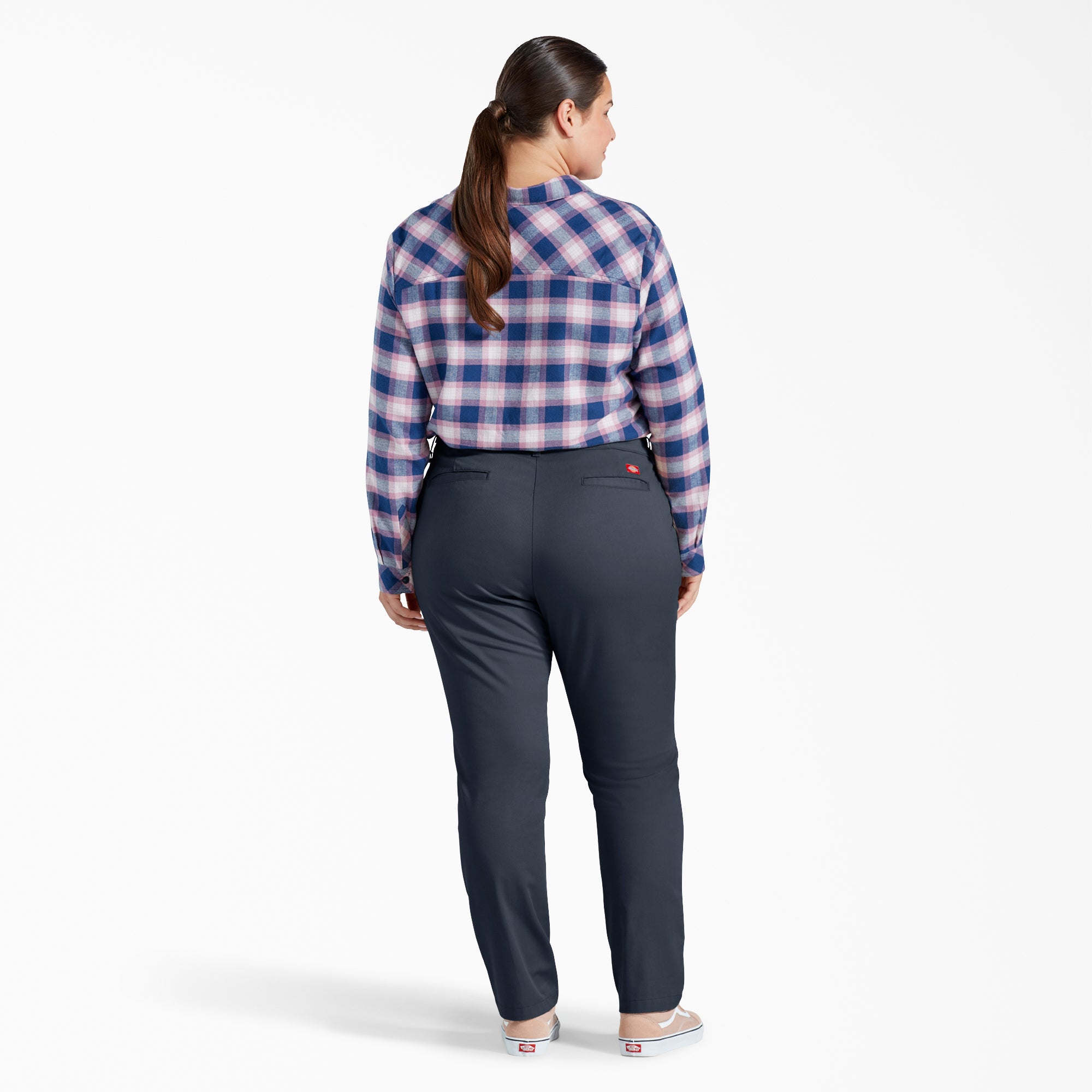 Women's Plus Low Rise Skinny Leg Pants - 图片 4