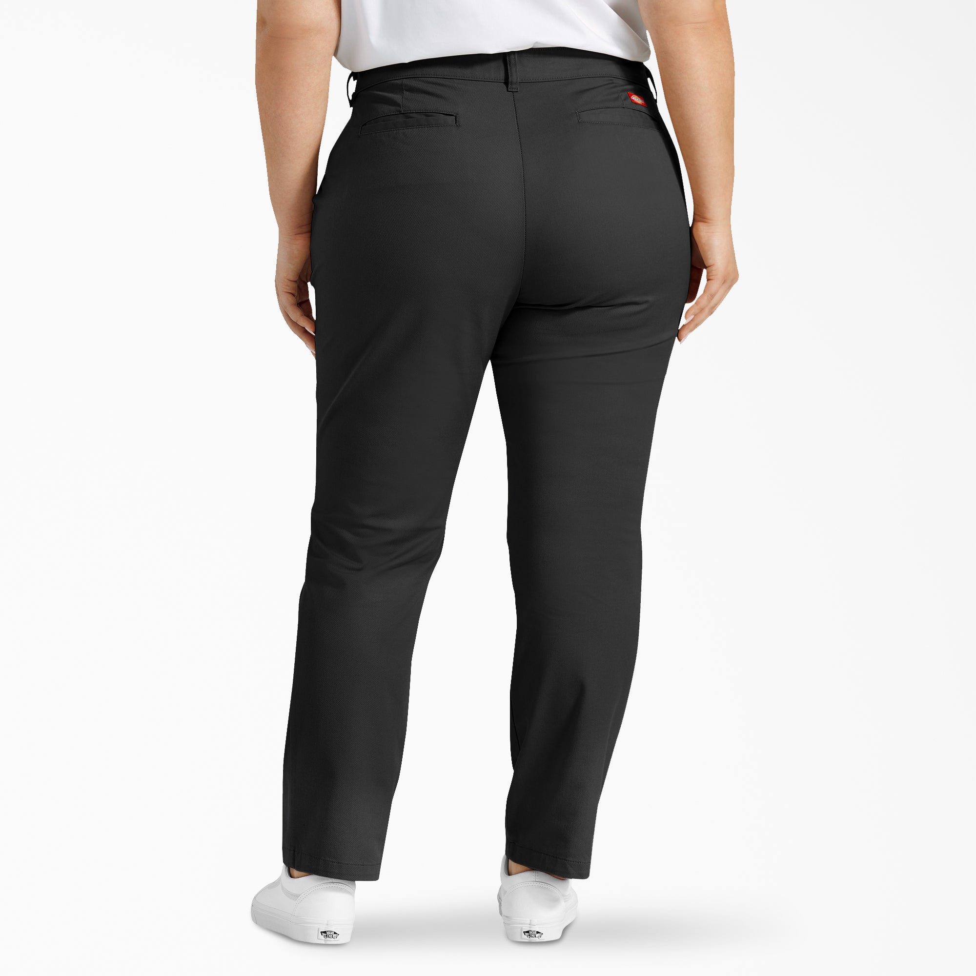 Women's Plus Straight Fit Pants - 图片 2