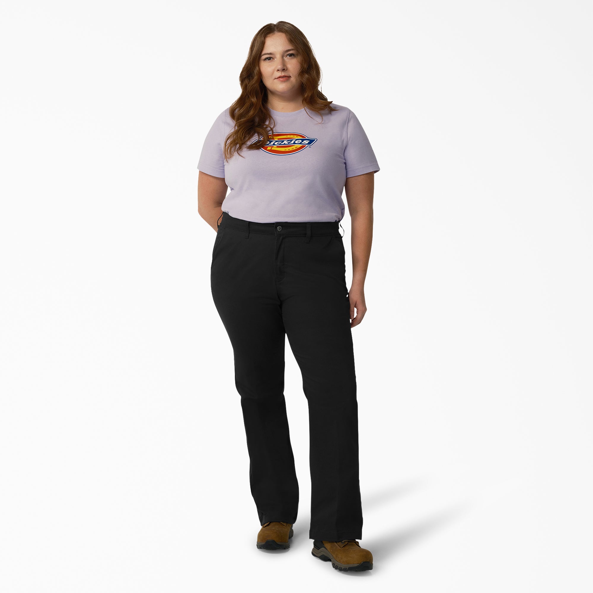 Women's Plus Slim Fit Bootcut Pants - 图片 4