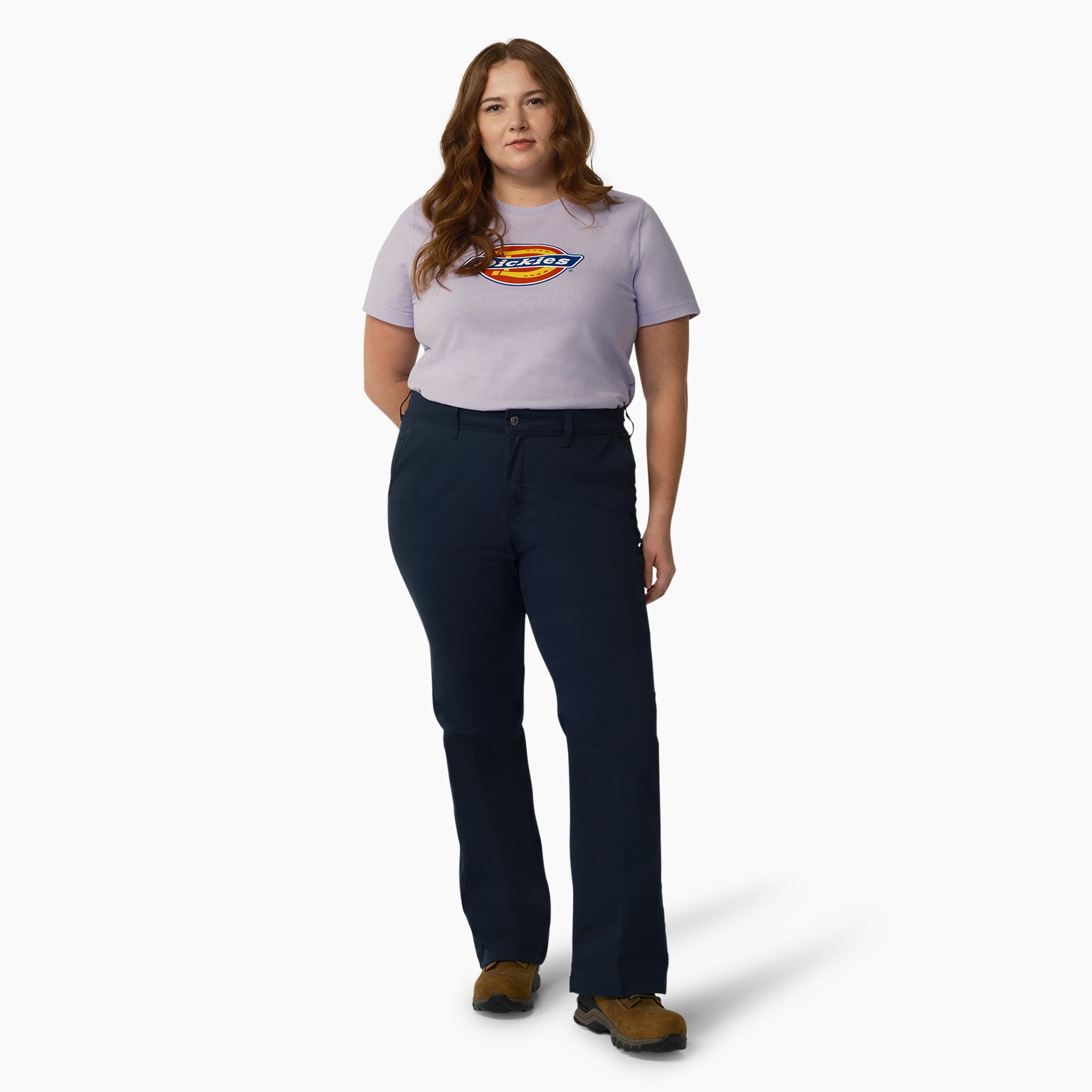 Women's Plus Slim Fit Bootcut Pants - Image 4