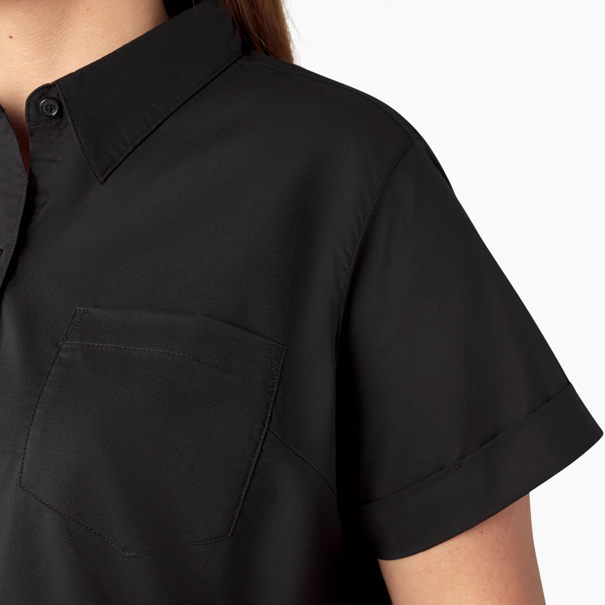 Women's Plus Button-Up Shirt - 图片 9