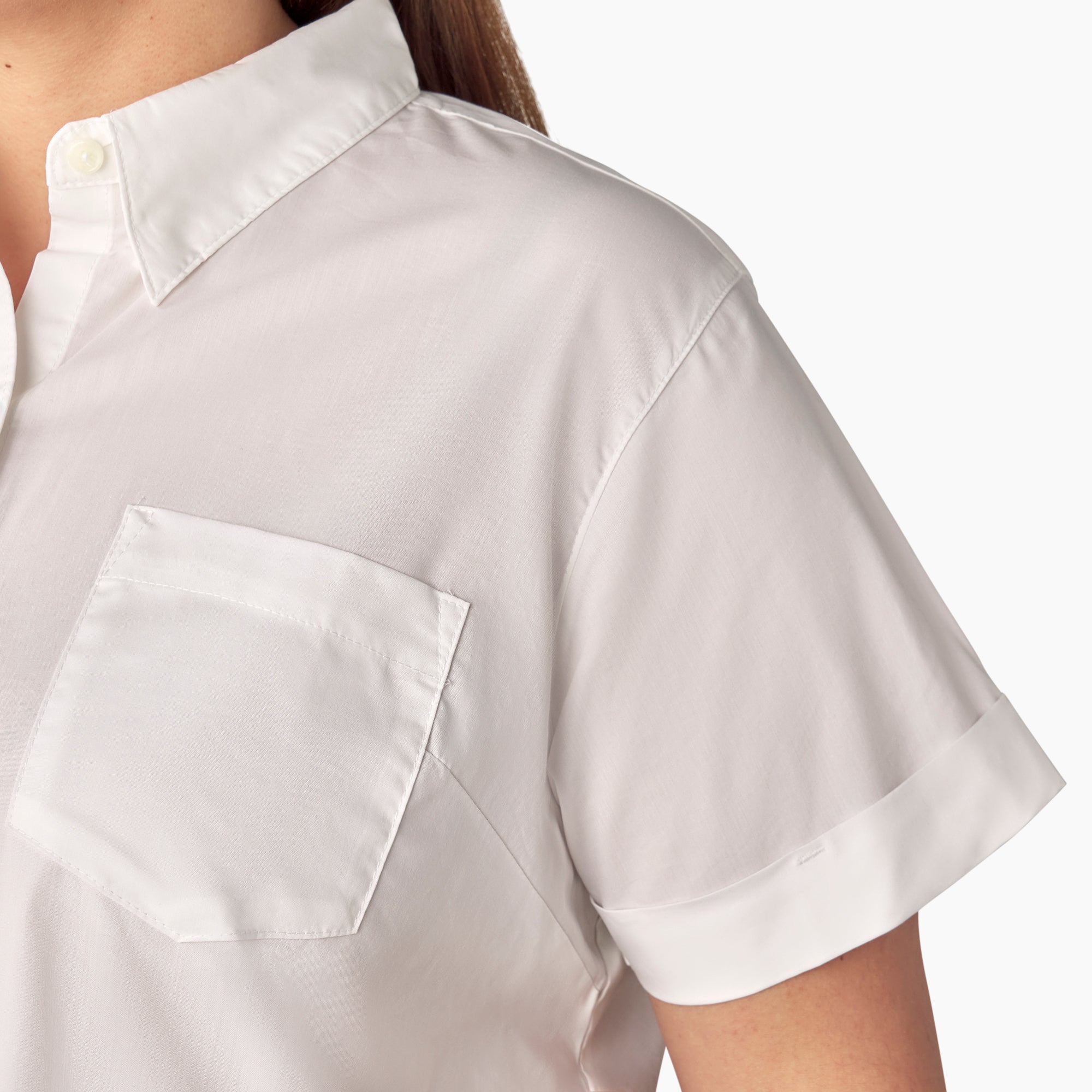 Women's Plus Button-Up Shirt - 图片 9