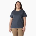 Women's Plus Heavyweight Short Sleeve Pocket T-Shirt