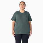 Women's Plus Heavyweight Short Sleeve Pocket T-Shirt