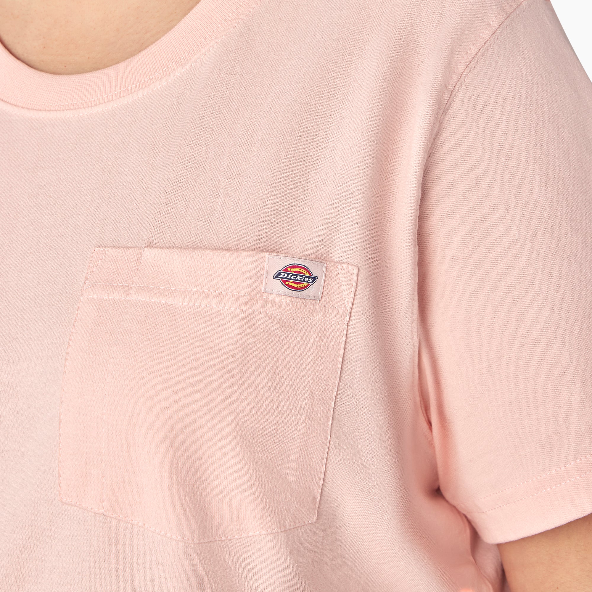 Women's Plus Heavyweight Short Sleeve Pocket T-Shirt - 图片 7