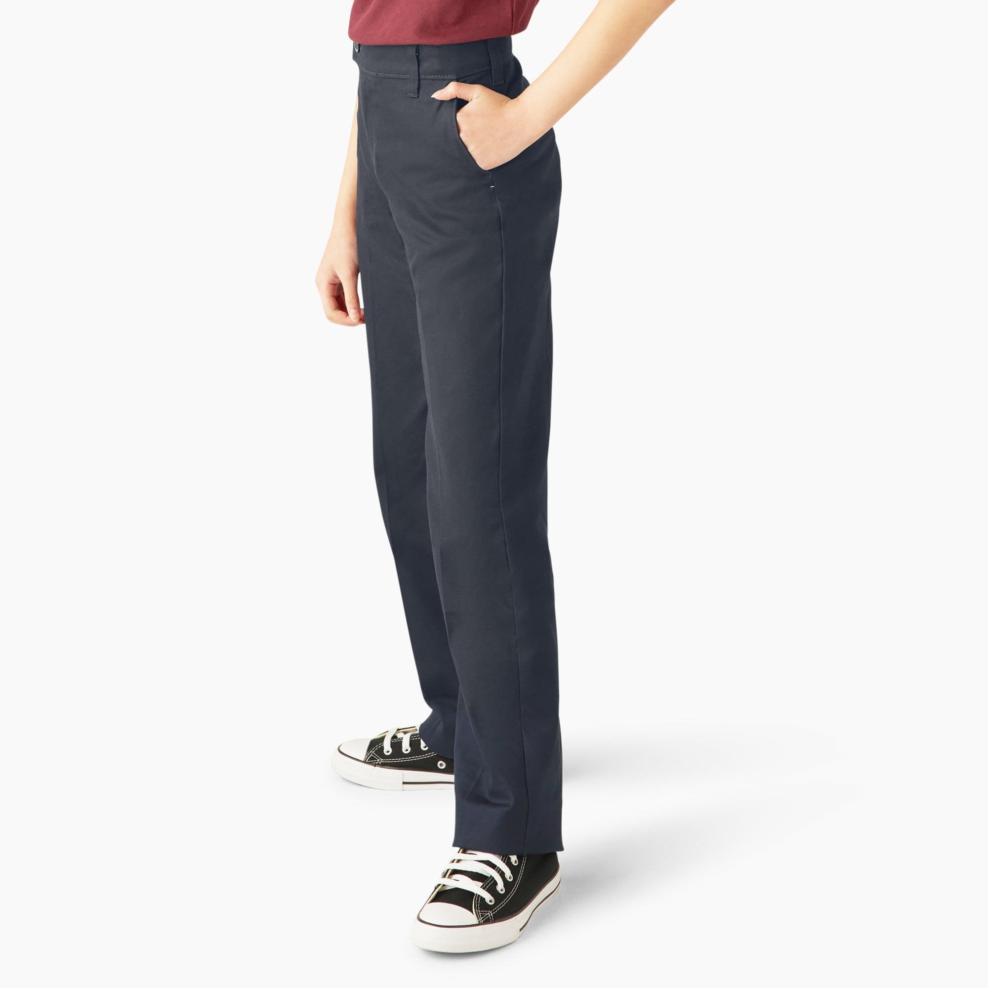 Girls' Slim Fit Pants. 4-20 - 图片 3
