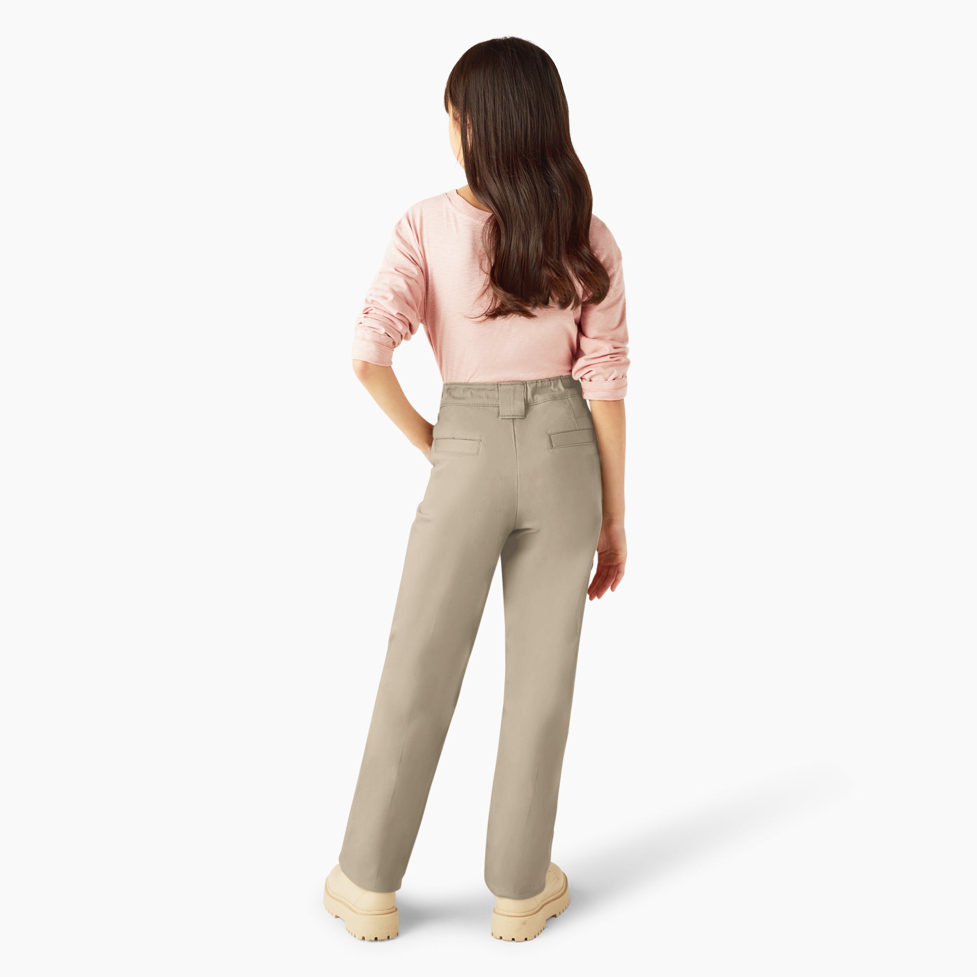 Girls' Slim Fit Pants. 4-20 - 图片 5