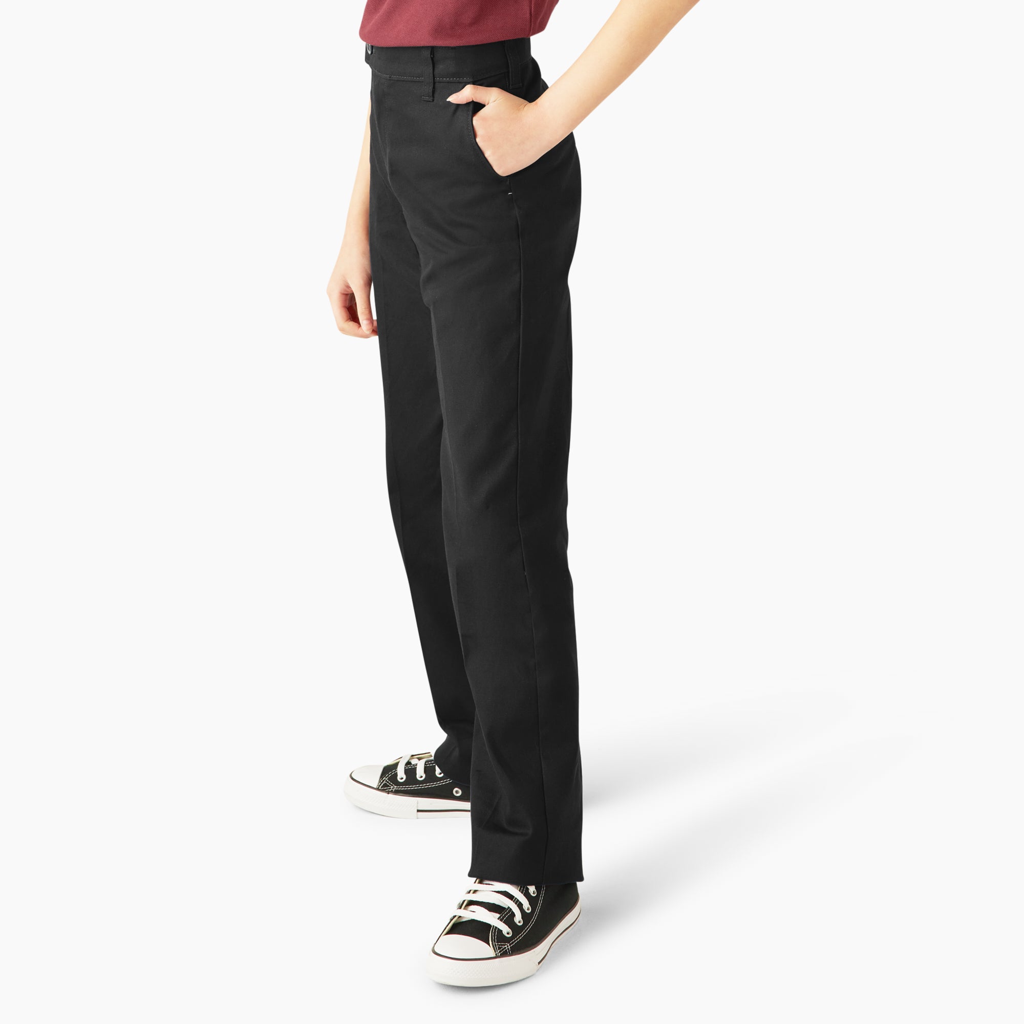 Girls' Slim Fit Pants. 4-20 - 图片 3