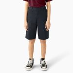 Girls' Classic Fit Bermuda Shorts. 4-20