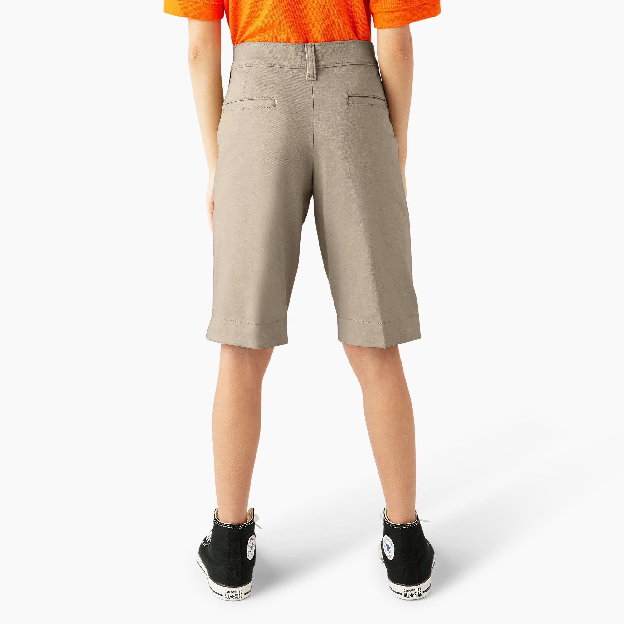 Girls' Classic Fit Bermuda Shorts. 4-20 - 图片 2