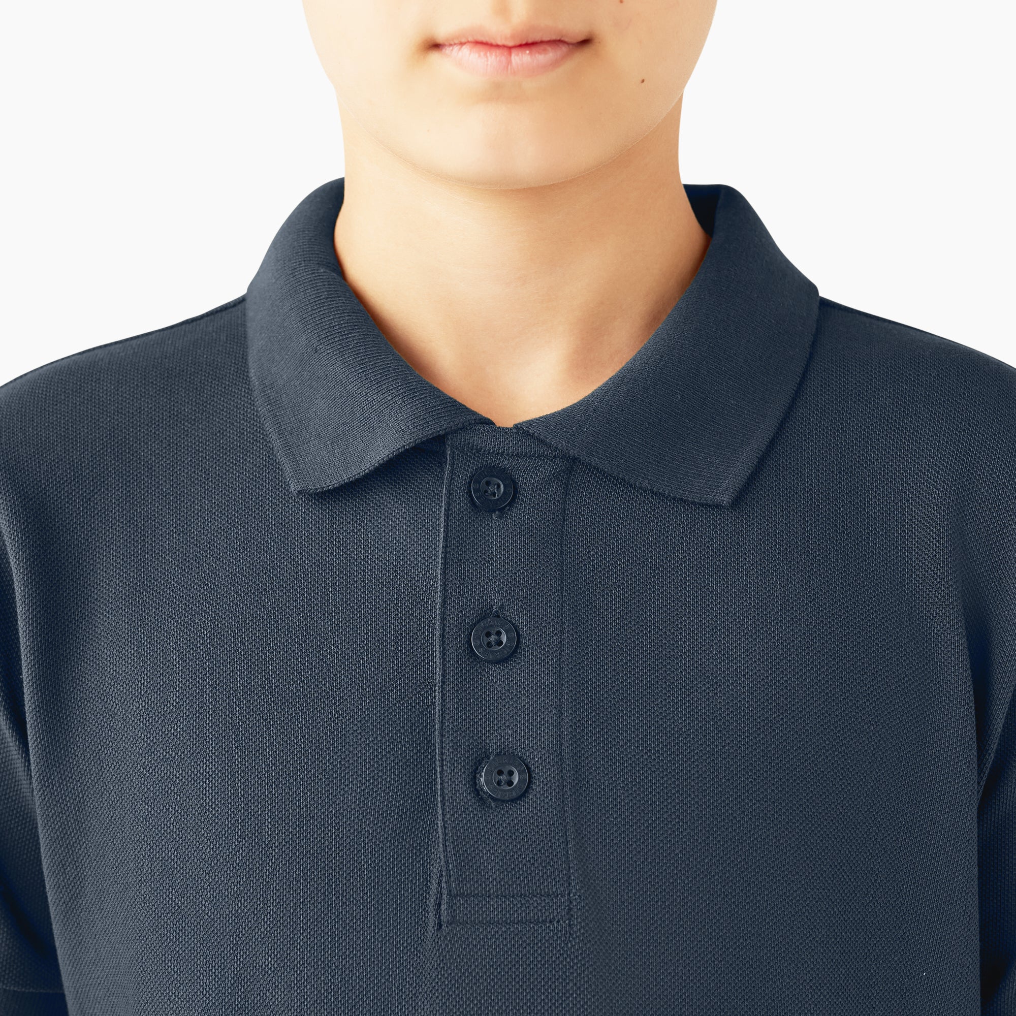 Kids' Piqu?? Short Sleeve Polo - 图片 6