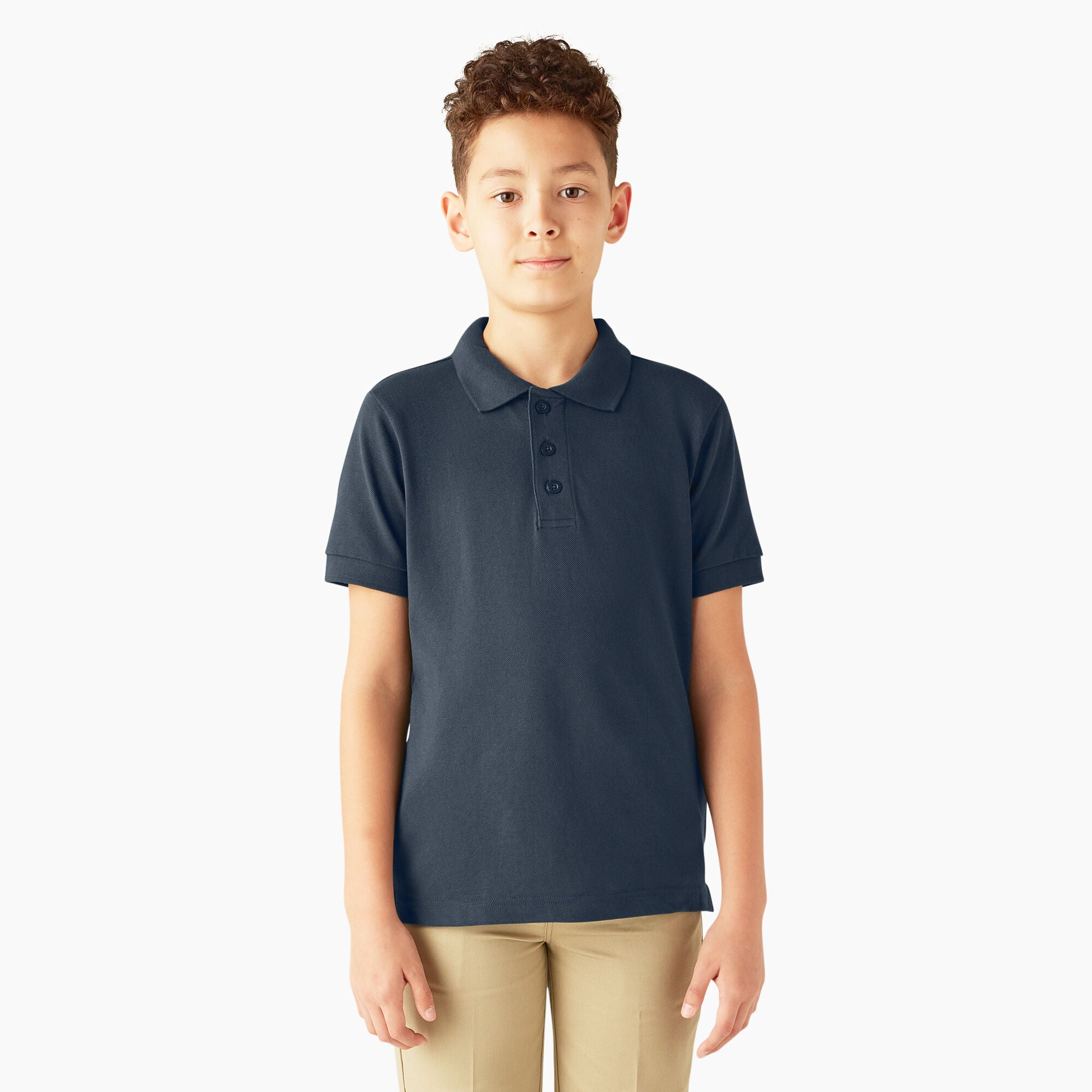 Kids' Piqu?? Short Sleeve Polo