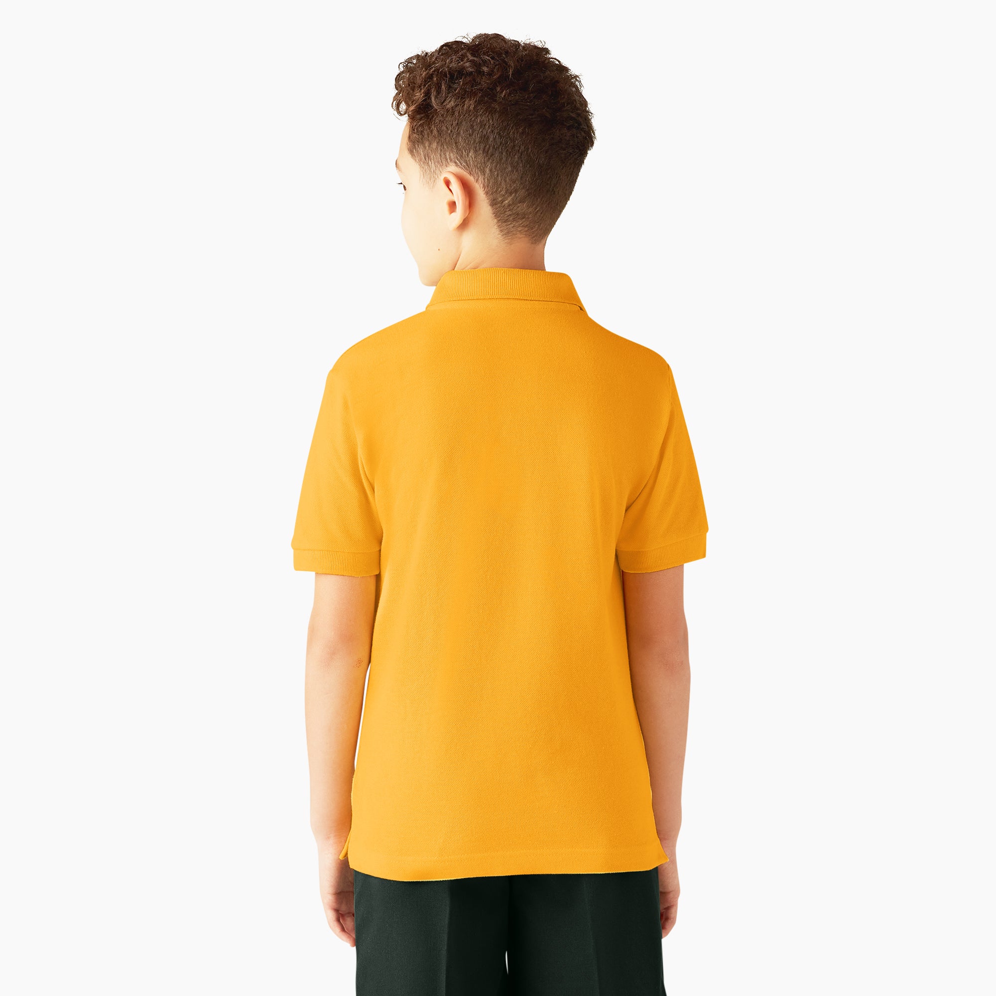 Kids' Piqu?? Short Sleeve Polo - 图片 2