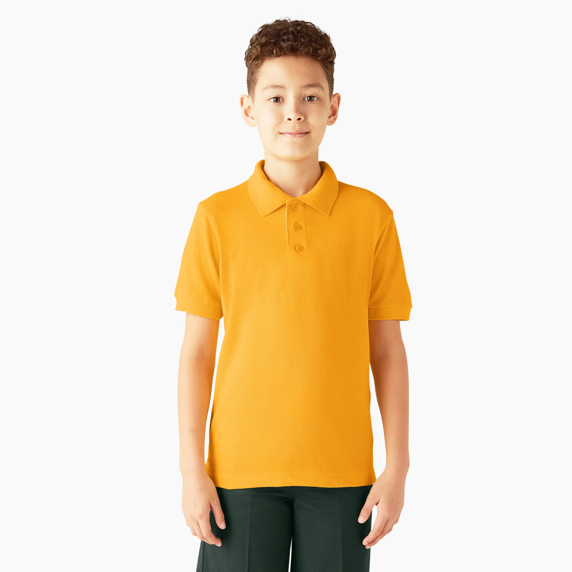 Kids' Piqu?? Short Sleeve Polo