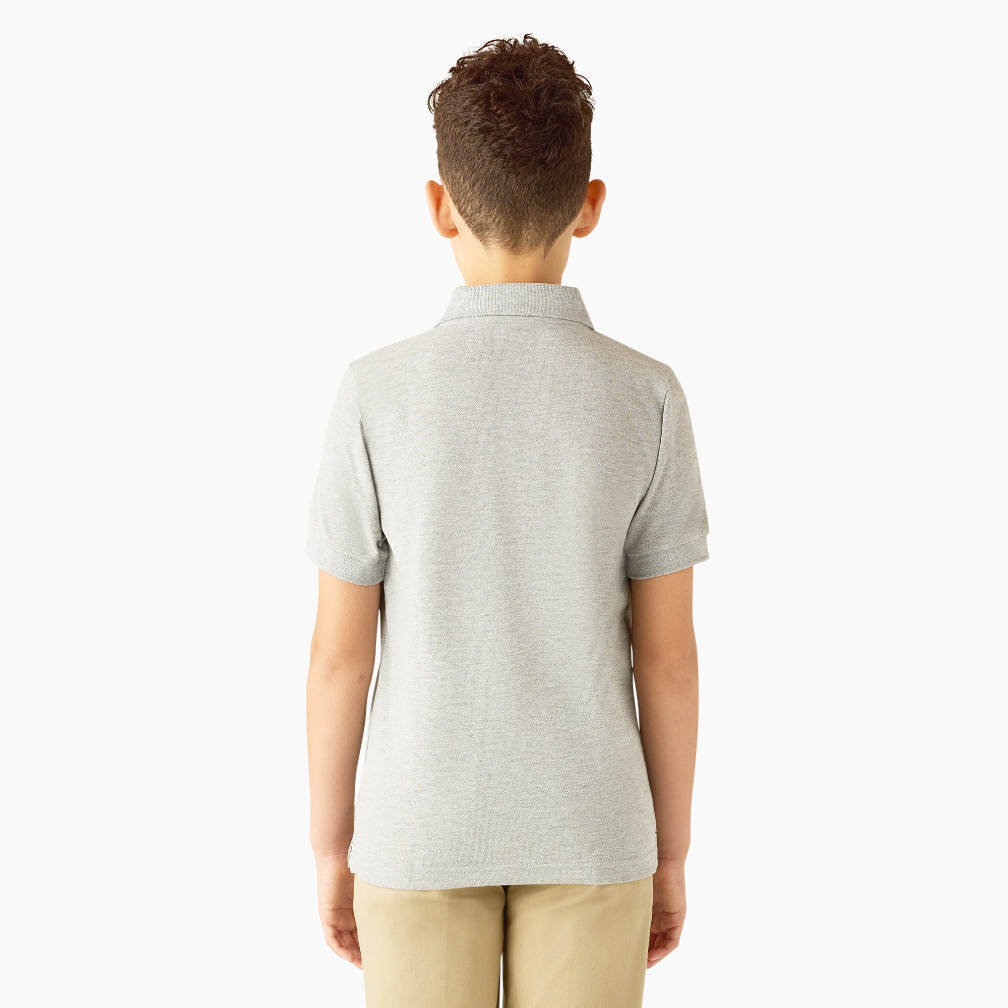 Kids' Piqu?? Short Sleeve Polo - 图片 2
