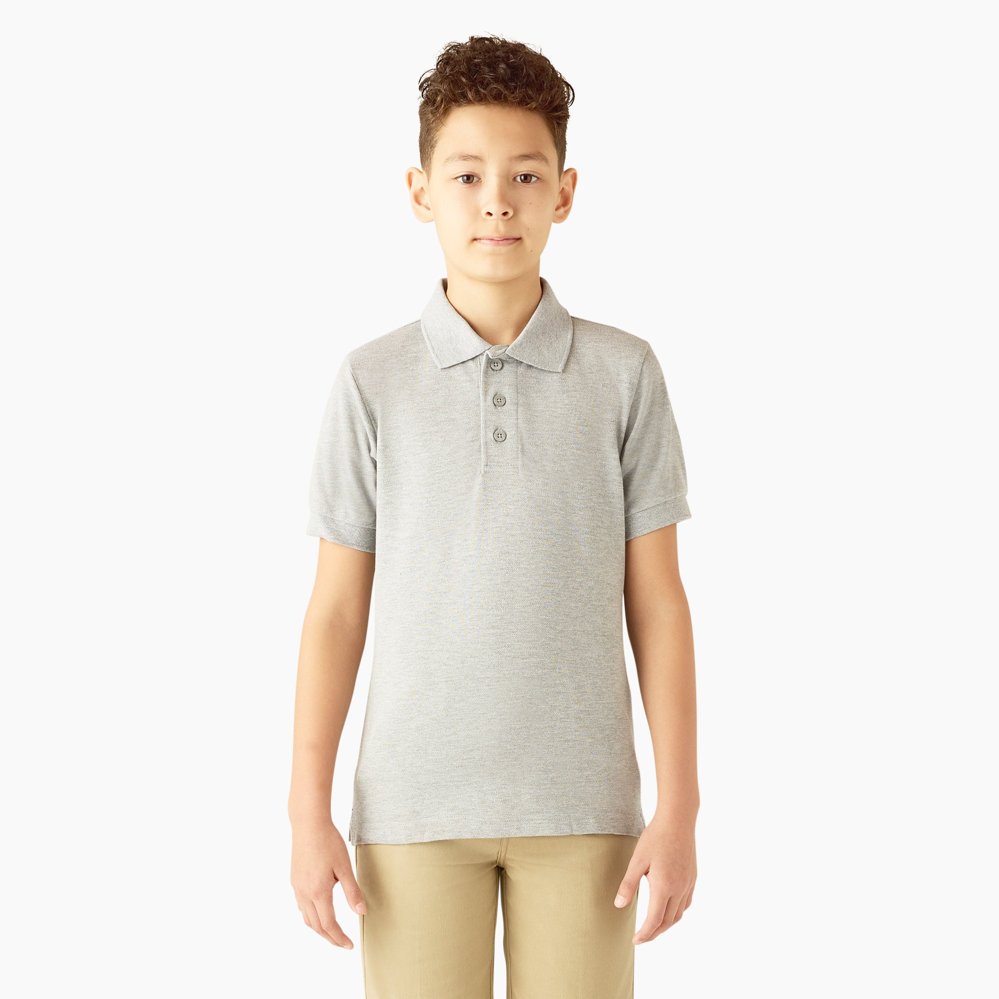 Kids' Piqu?? Short Sleeve Polo