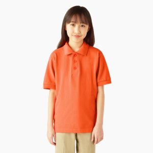 Kids' Piqu?? Short Sleeve Polo