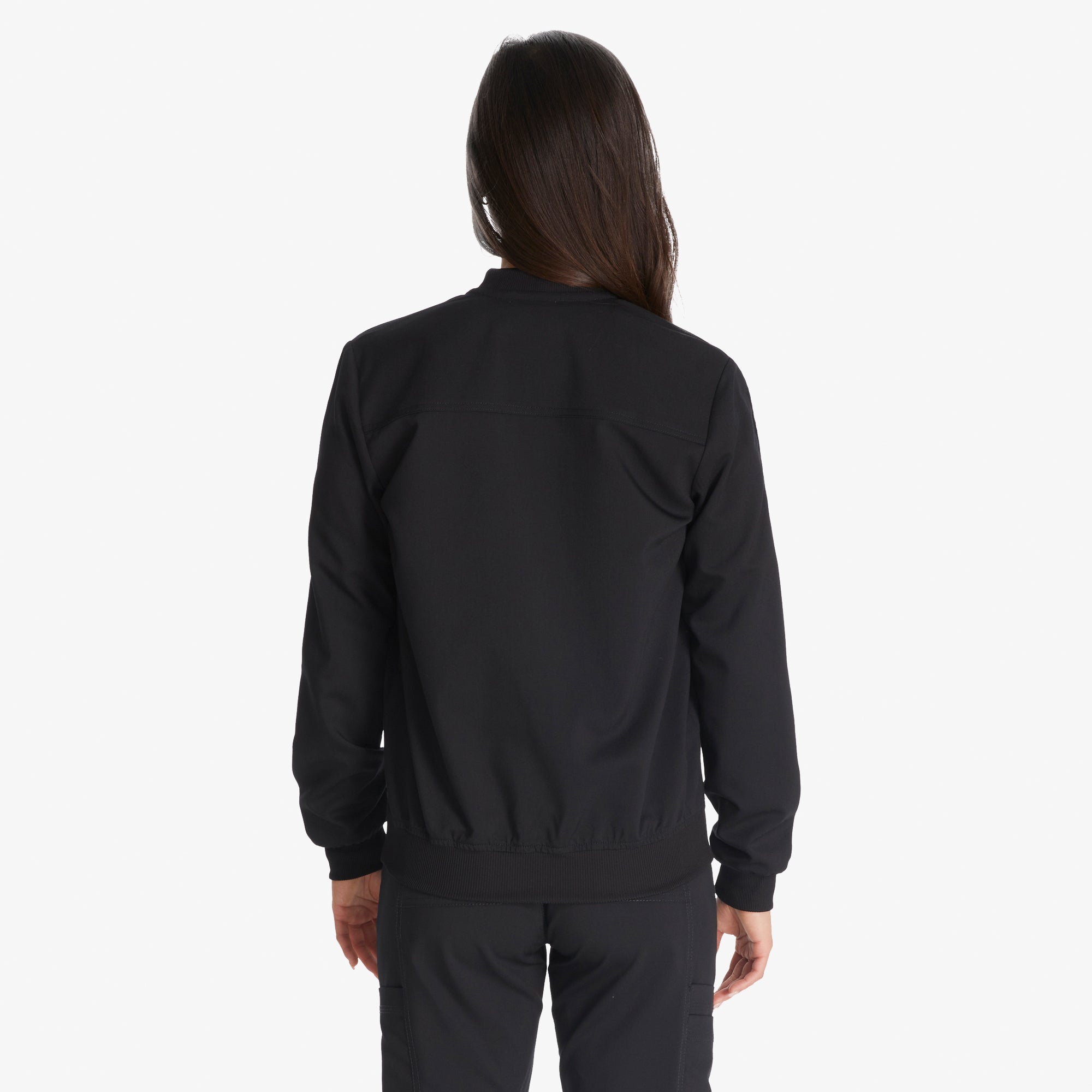 Women's Balance Zip Front Scrub Jacket - 图片 2