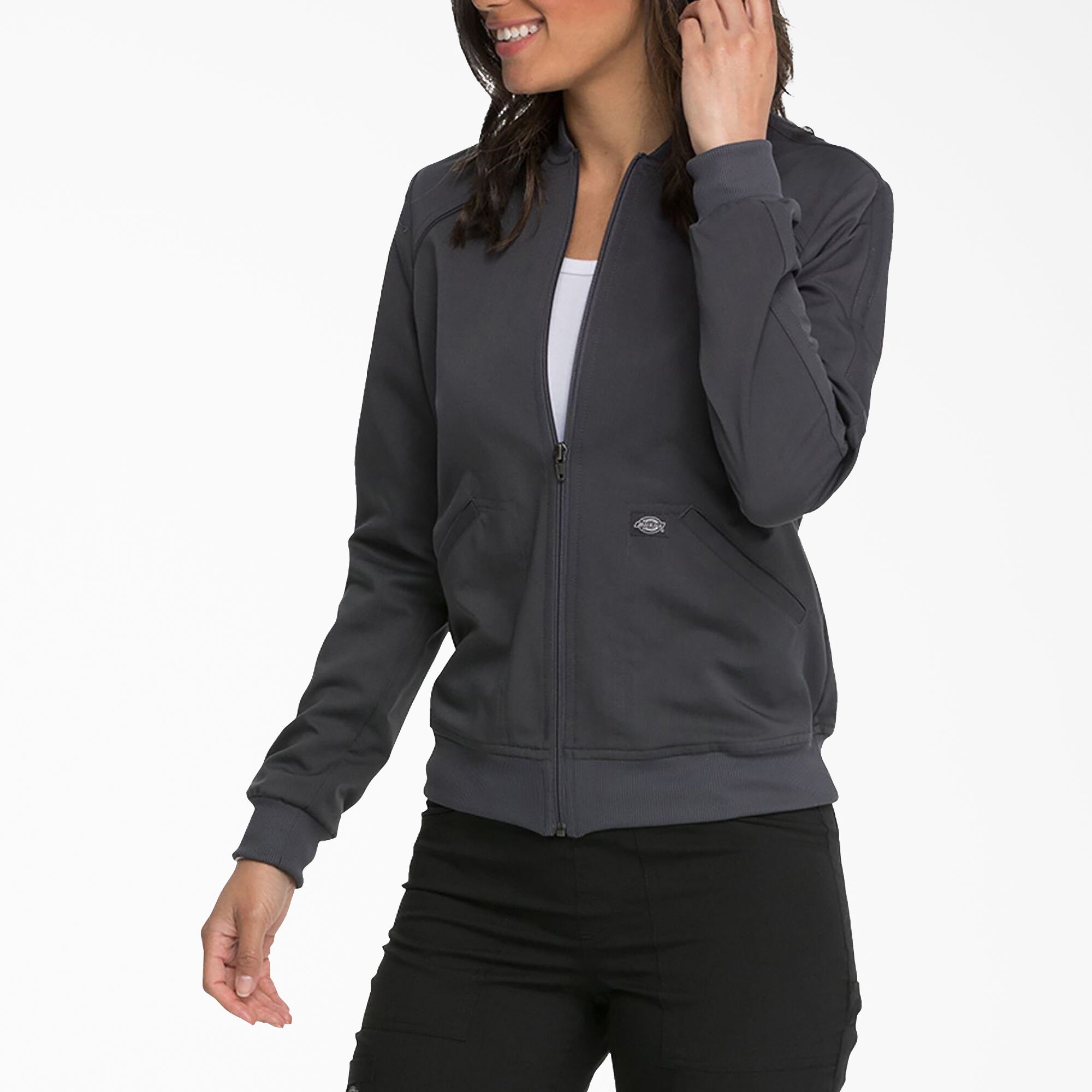 Women's Balance Zip Front Scrub Jacket - 图片 5