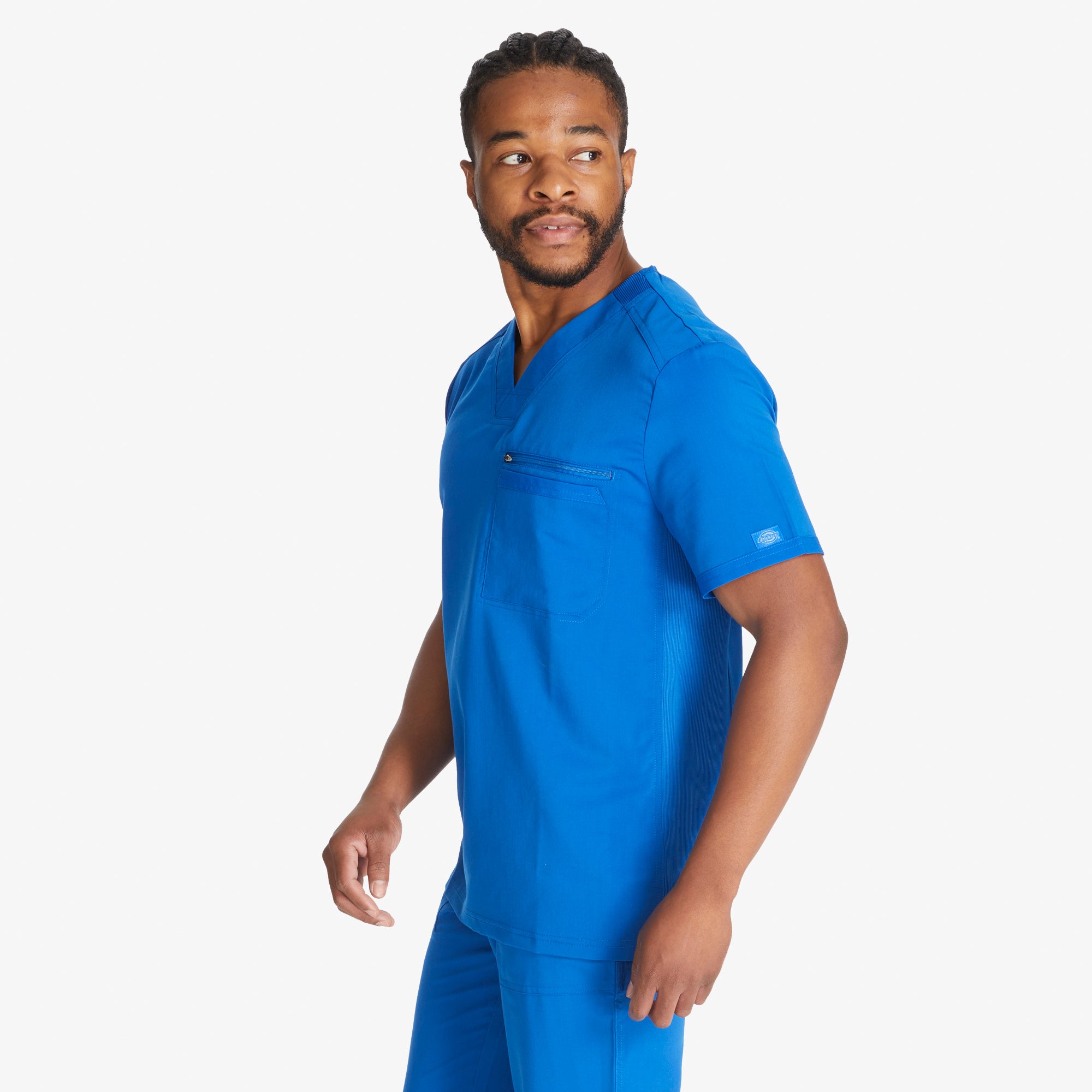 Men's Balance Tuckable V-Neck Scrub Top - 图片 3