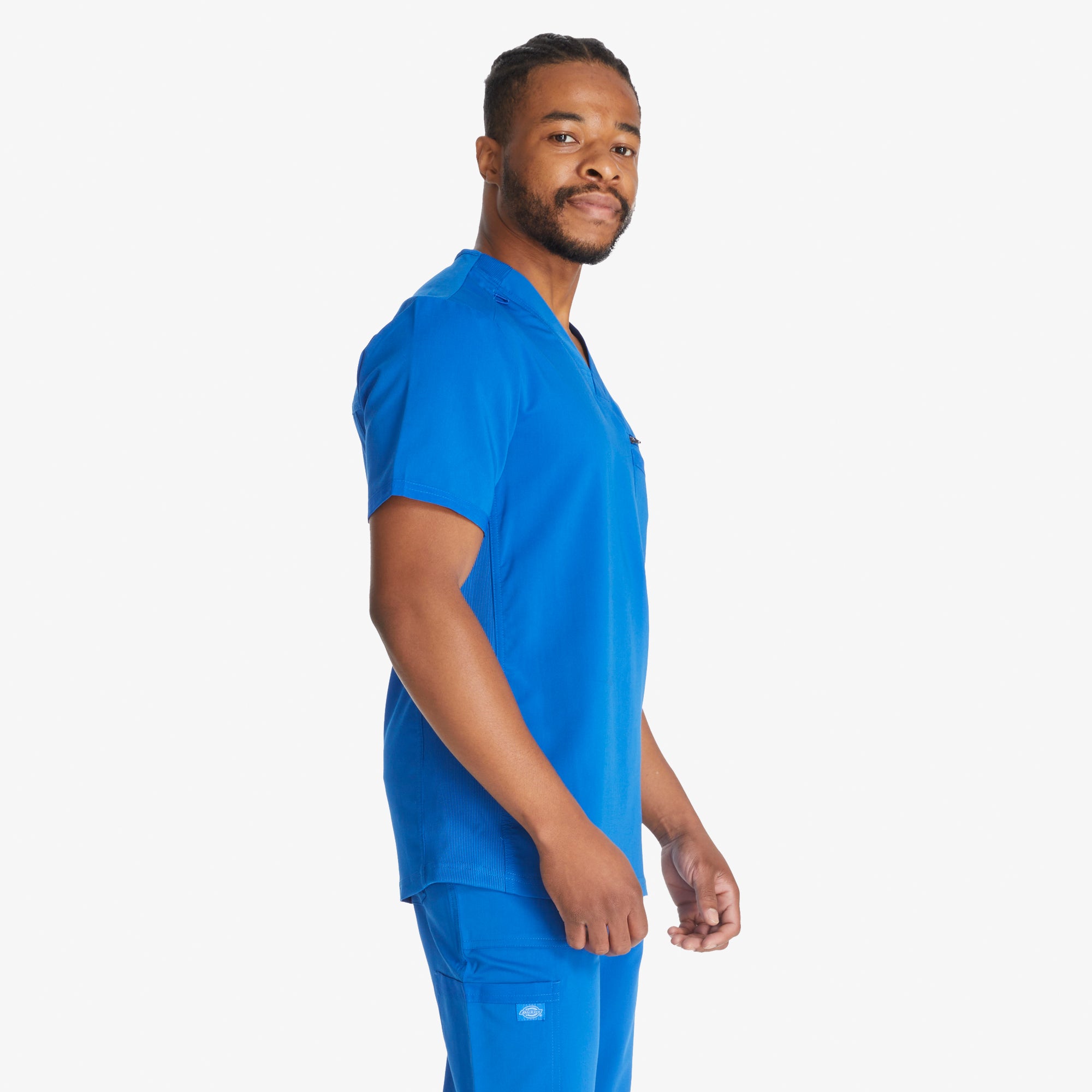 Men's Balance Tuckable V-Neck Scrub Top - 图片 4