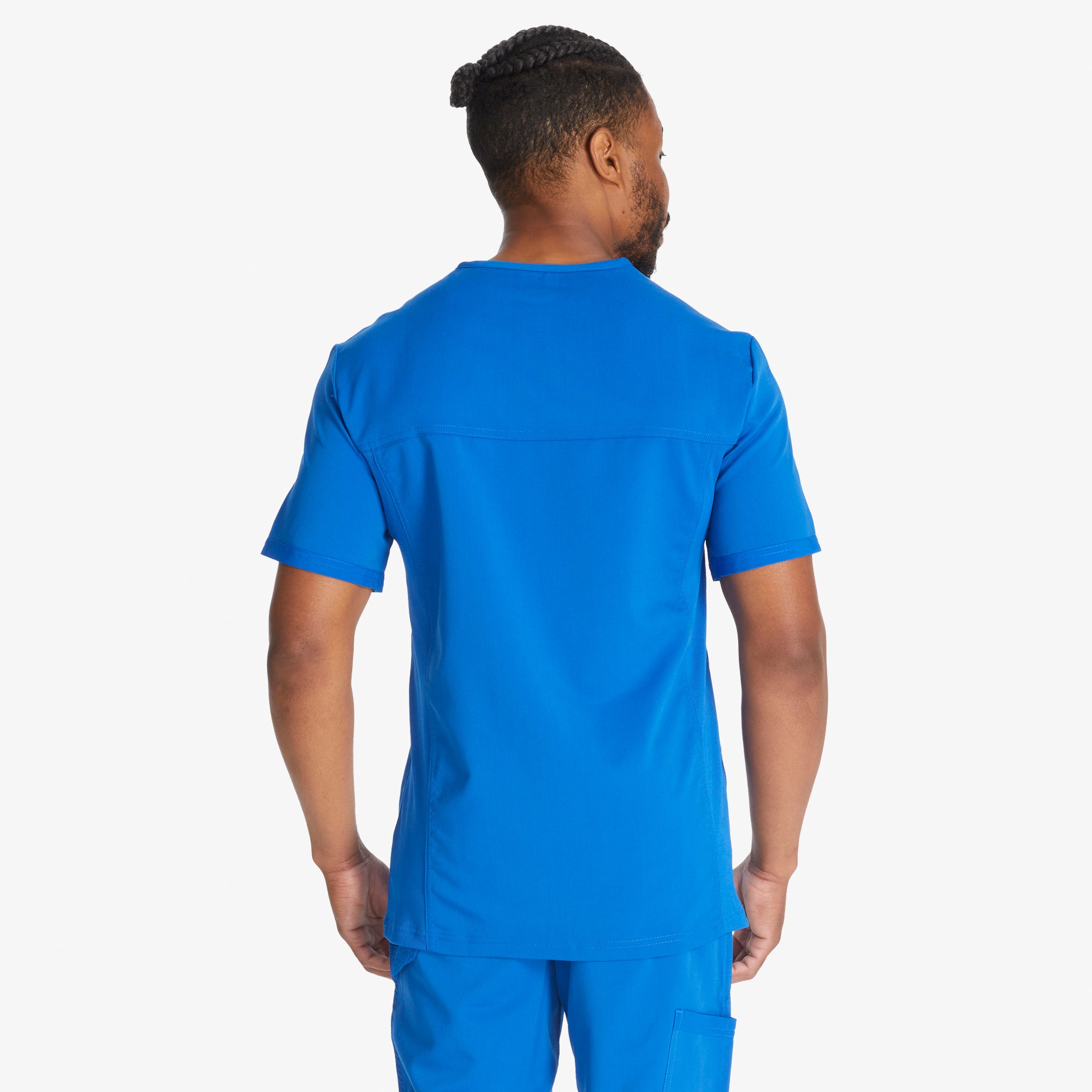 Men's Balance Tuckable V-Neck Scrub Top - 图片 2