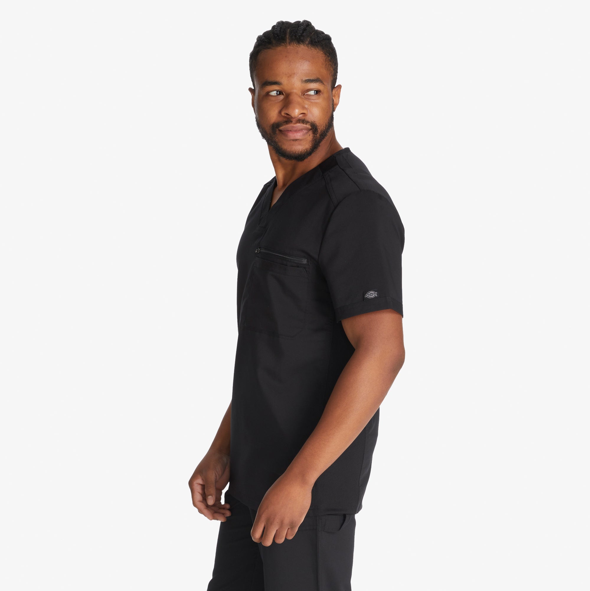 Men's Balance Tuckable V-Neck Scrub Top - 图片 3