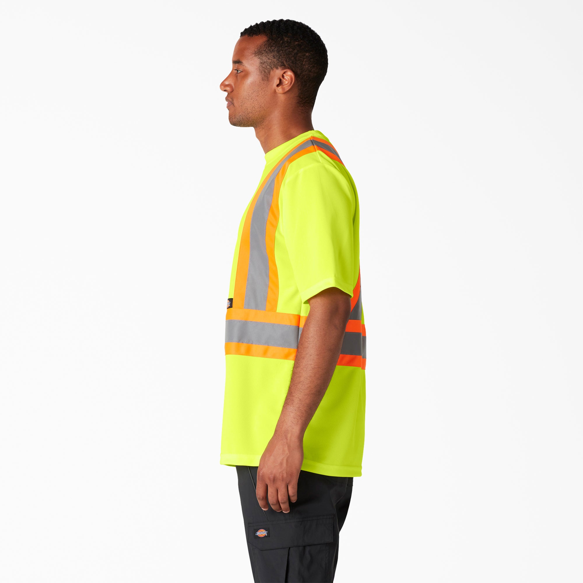 Hi Vis Safety Short Sleeve T-Shirt - 图片 3