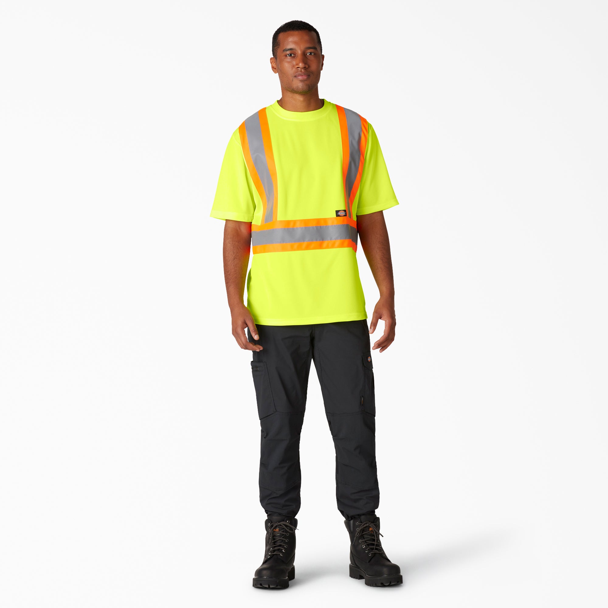 Hi Vis Safety Short Sleeve T-Shirt - 图片 4