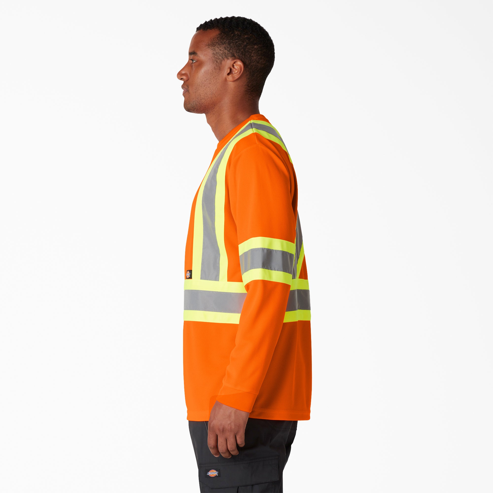Hi Vis Safety Long Sleeve T-Shirt - 图片 3
