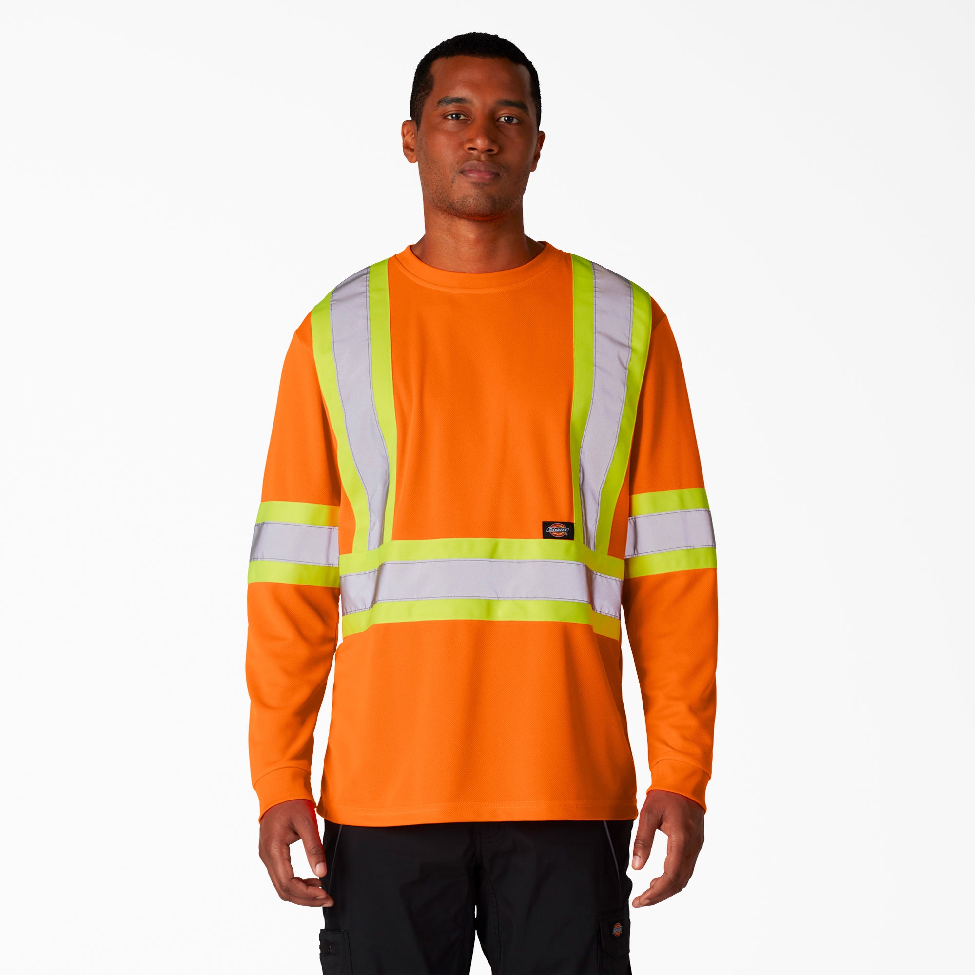 Hi Vis Safety Long Sleeve T-Shirt - 图片 6
