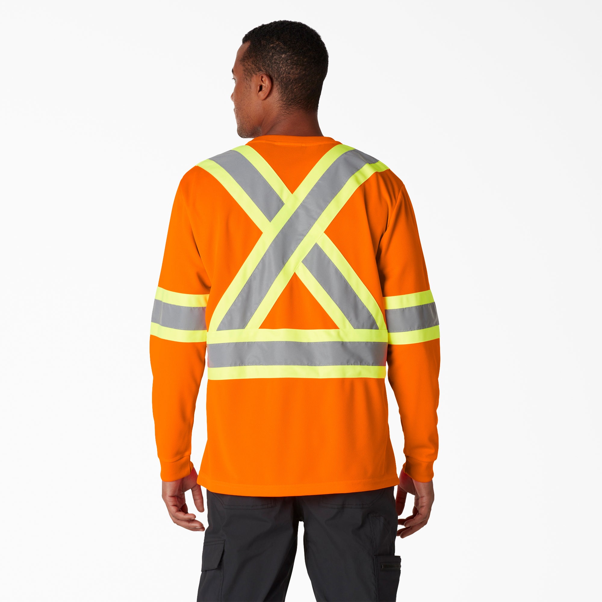 Hi Vis Safety Long Sleeve T-Shirt - 图片 2